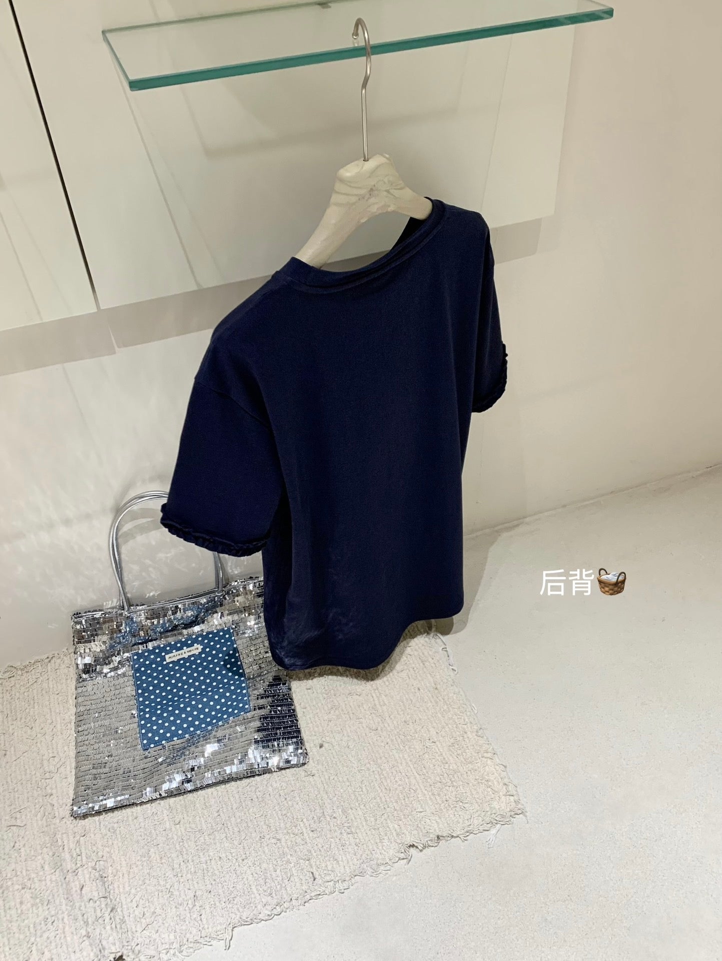 W8713 立体蝴蝶结小可爱OverT