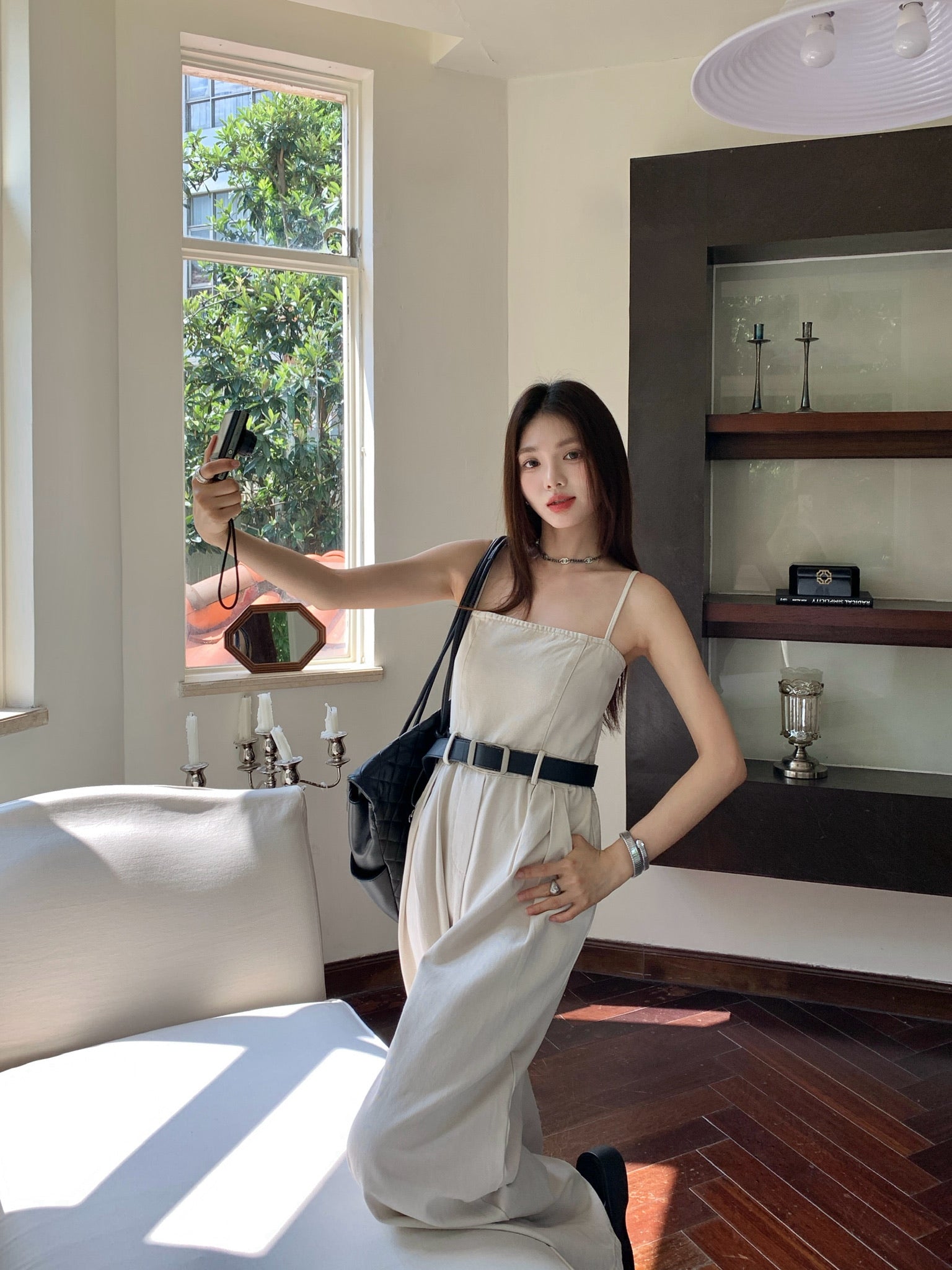 𝘾𝙃𝘼𝙍𝙈𝙀 Seneca Jumpsuit(Grey)