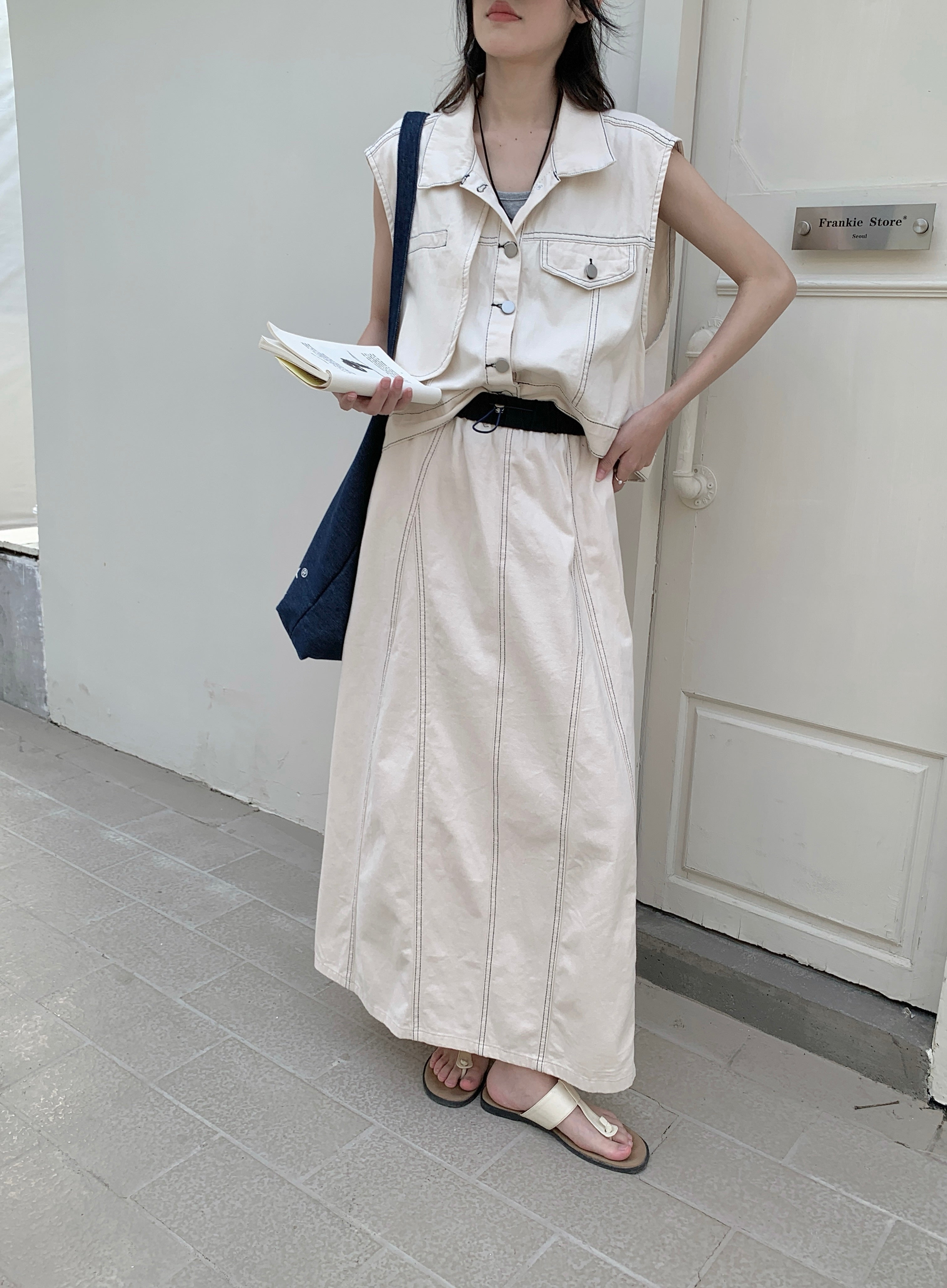 Norah Denim Skirt