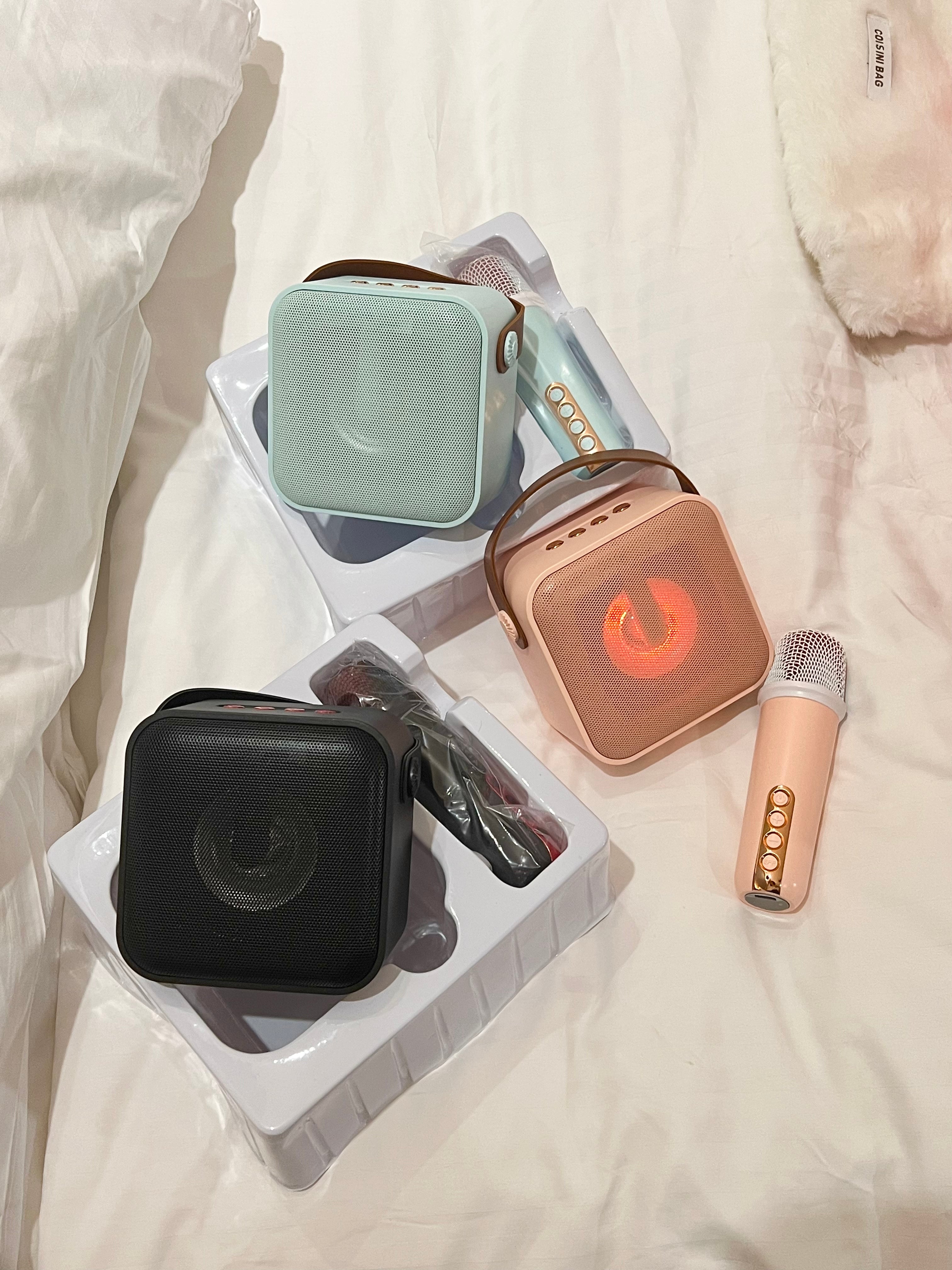 手掌上的音箱+Mic (音质爆好!)