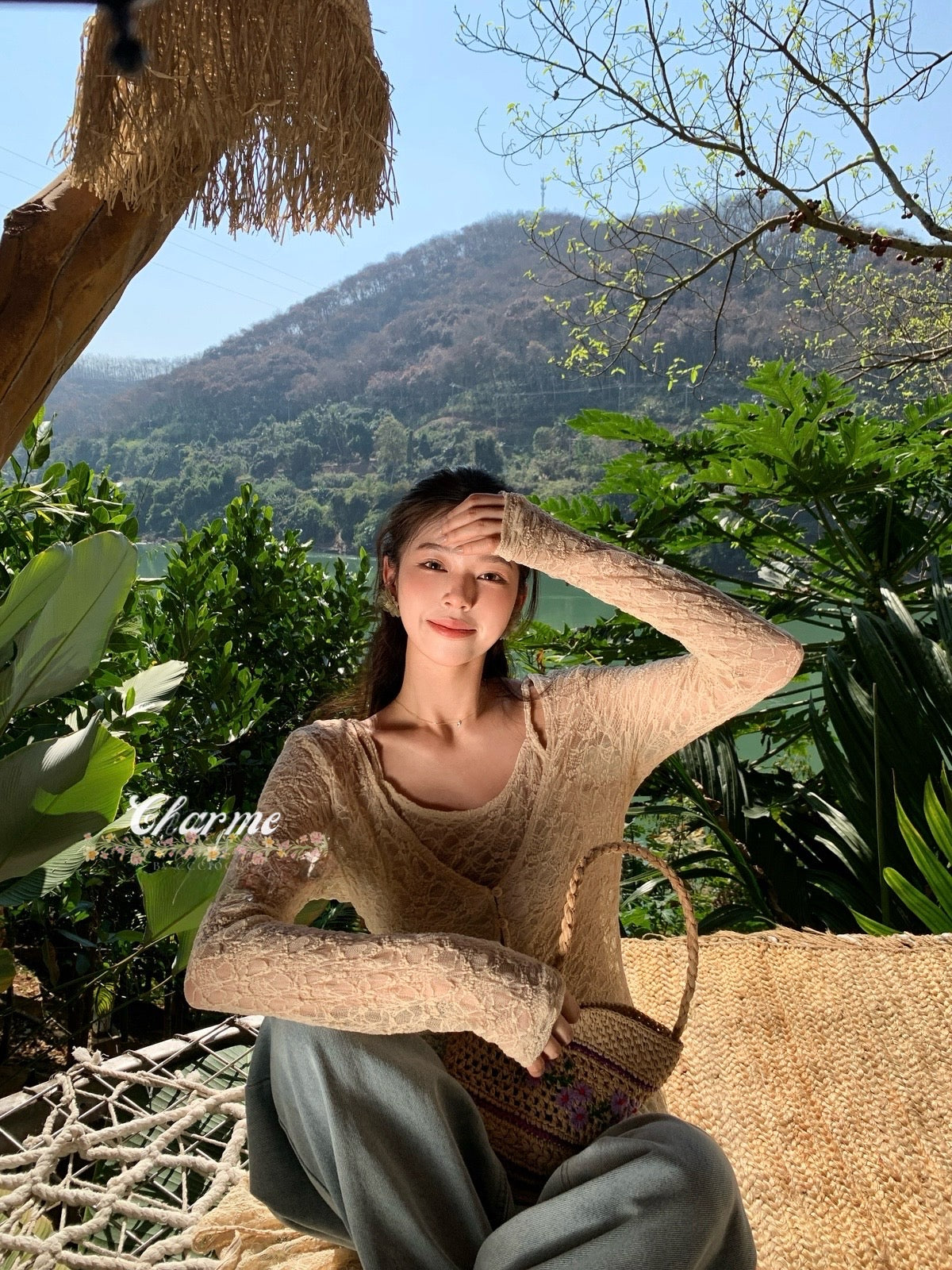 Solene Knitted Top