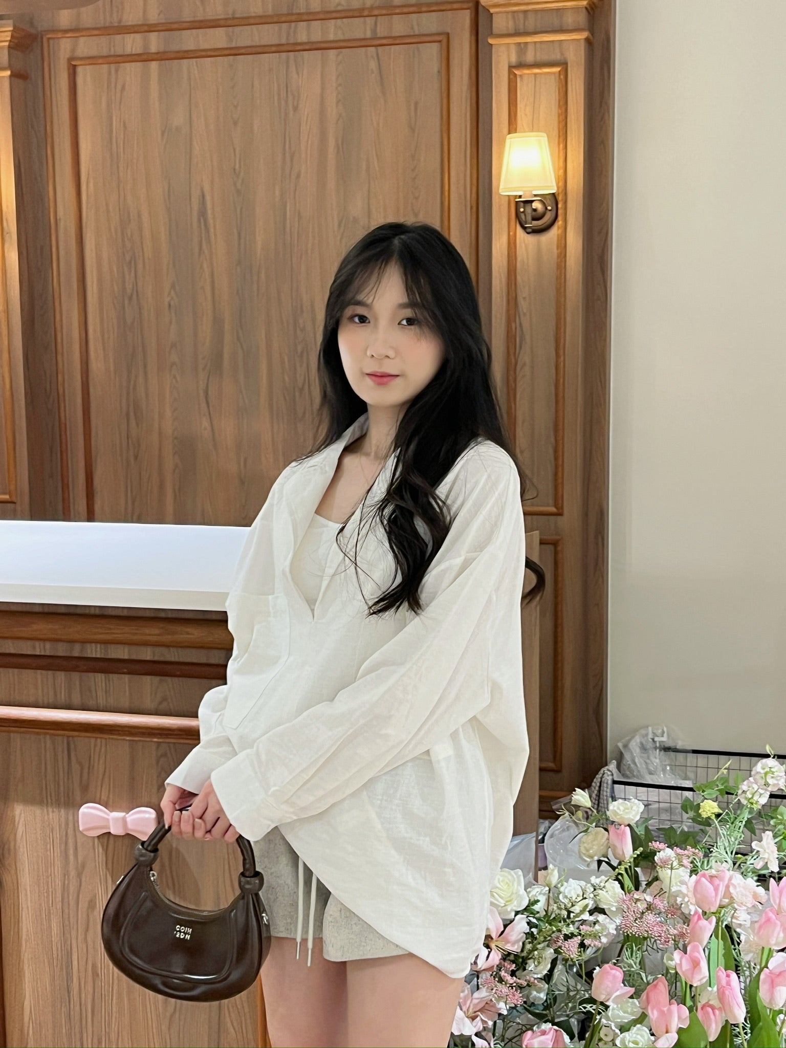 Crisp White Linen shirt