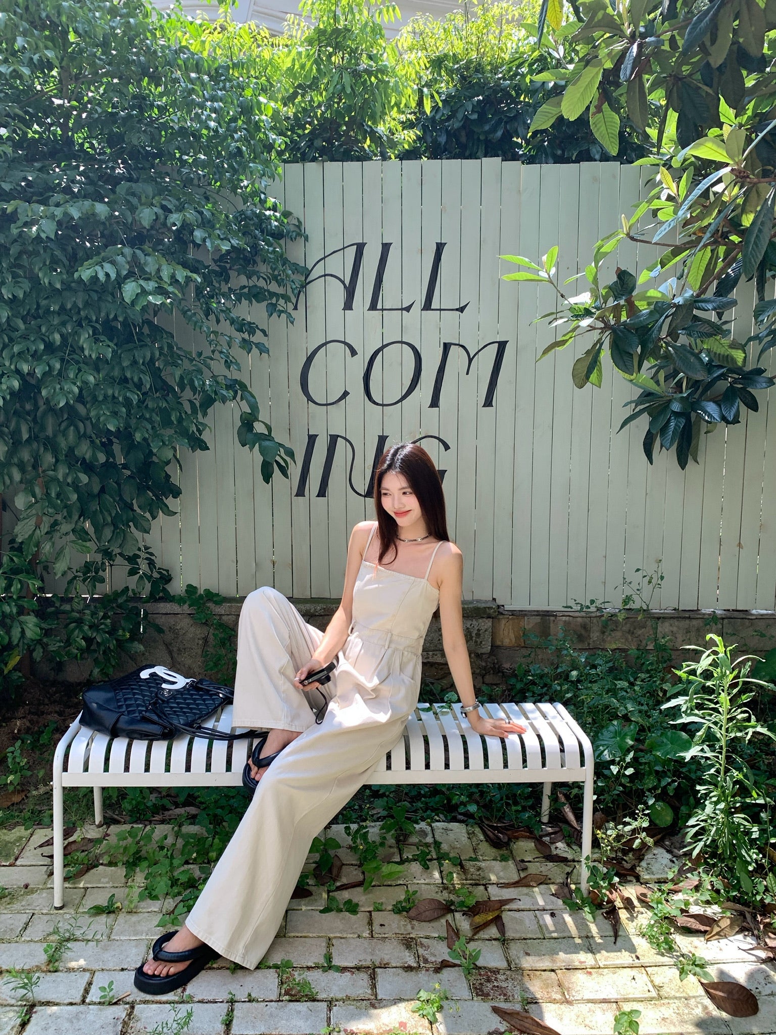 𝘾𝙃𝘼𝙍𝙈𝙀 Seneca Jumpsuit(Grey)