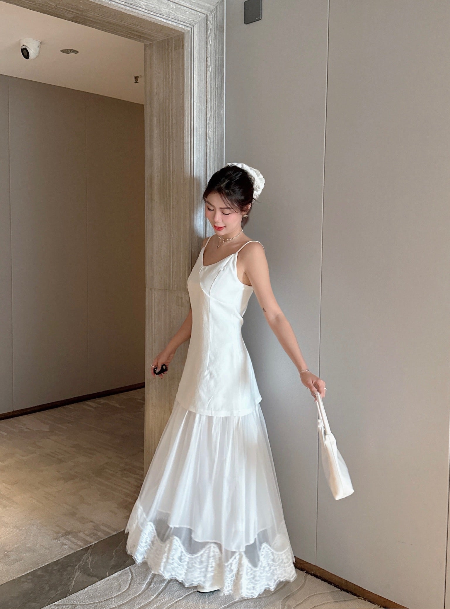 Swan Lace Dress