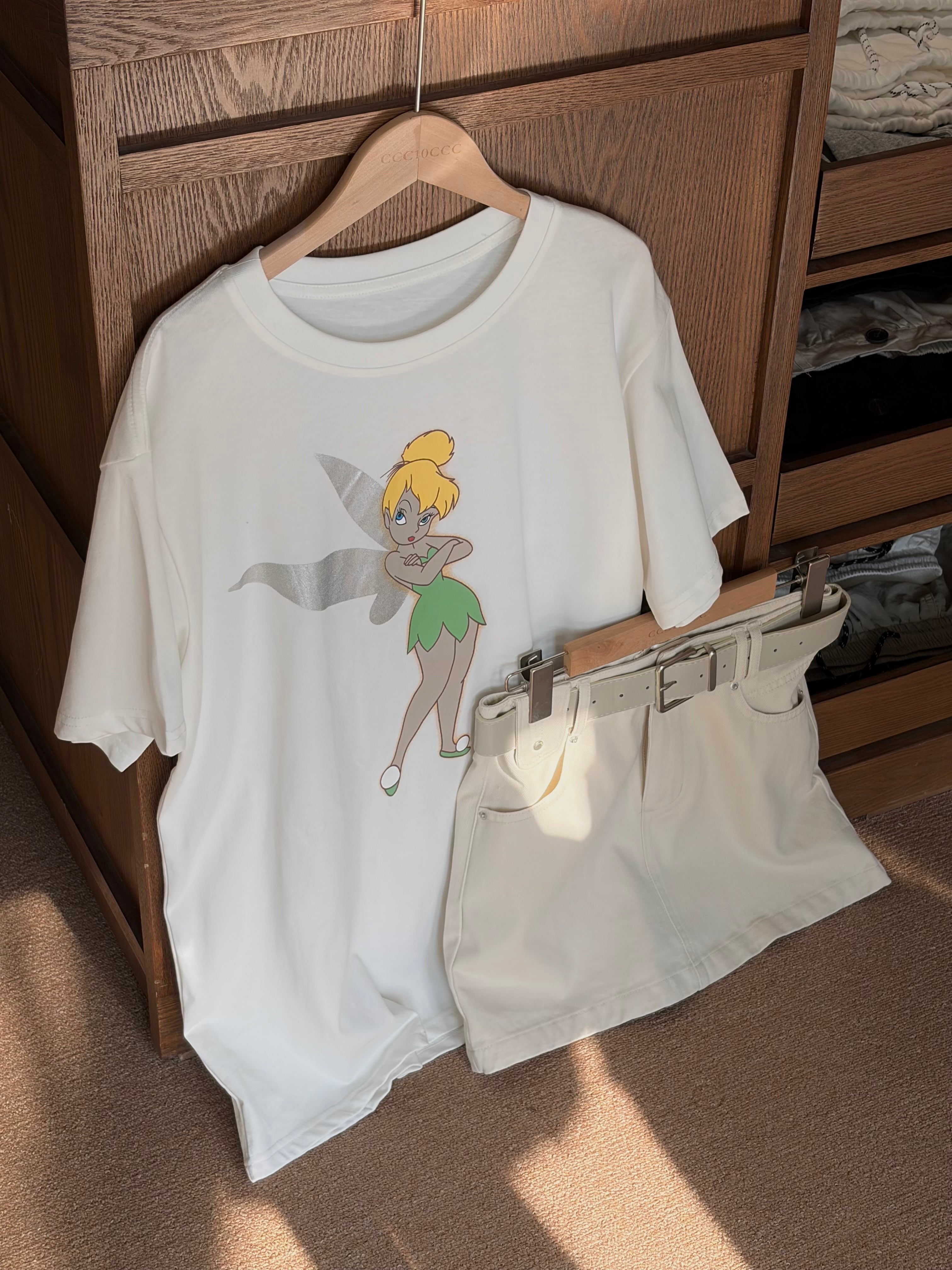 FAIRY GRAPHIC OVERSIZED TEE
