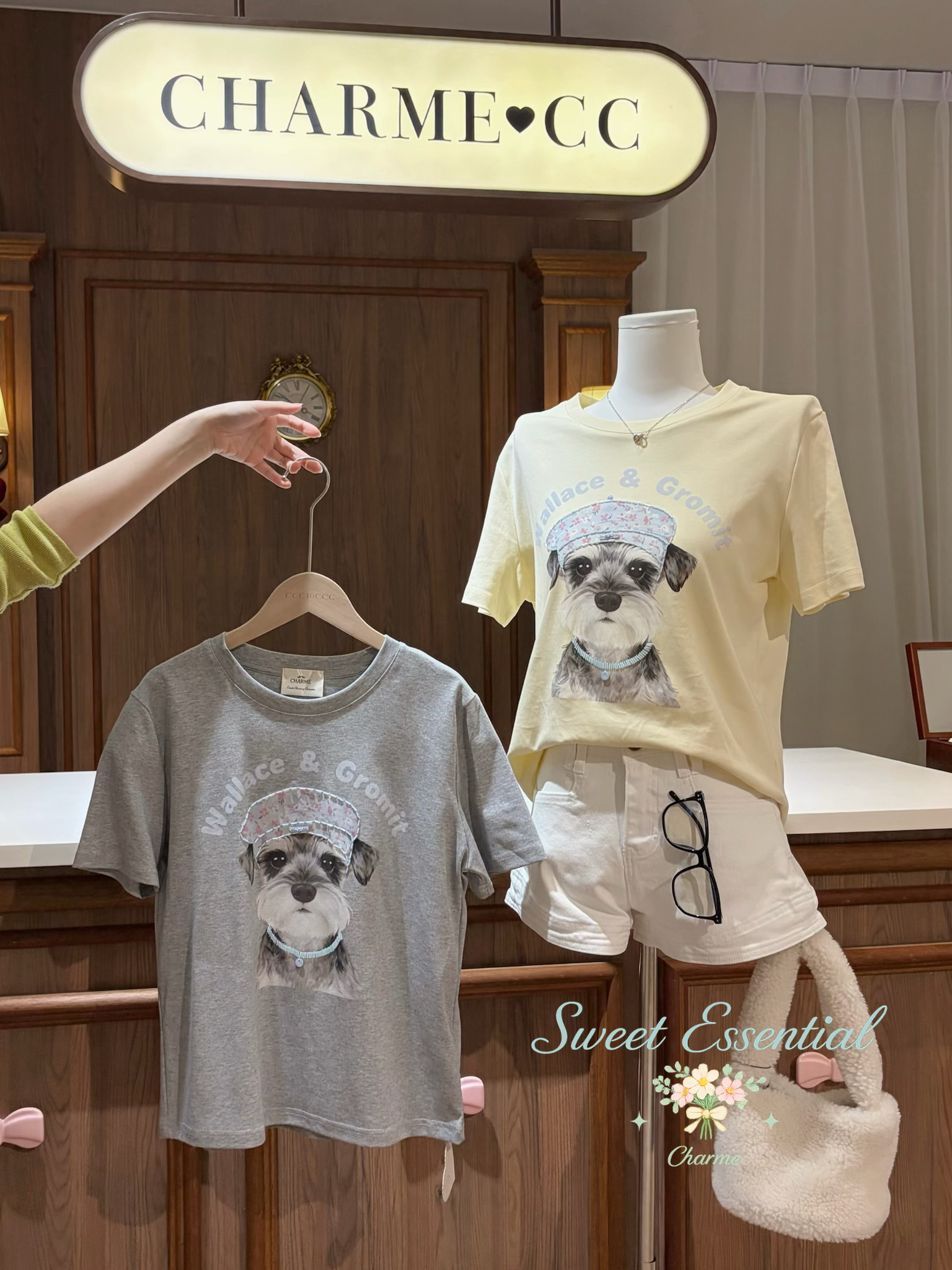 puppy graphic t shirt women malaysia