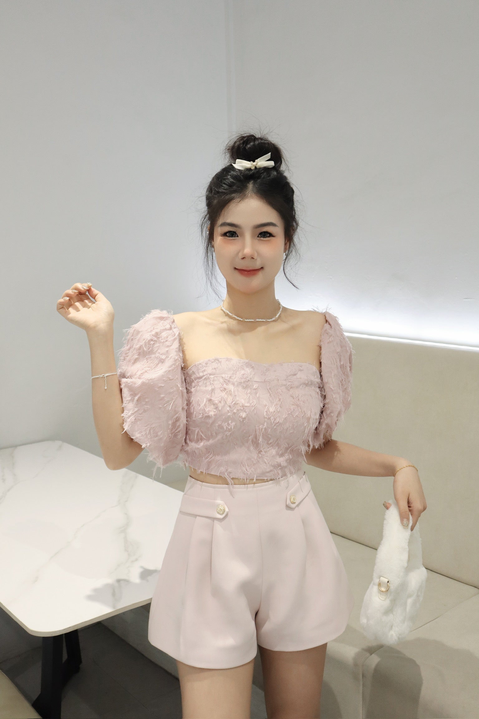 πΎππΌπππ Jamie Top in Pink