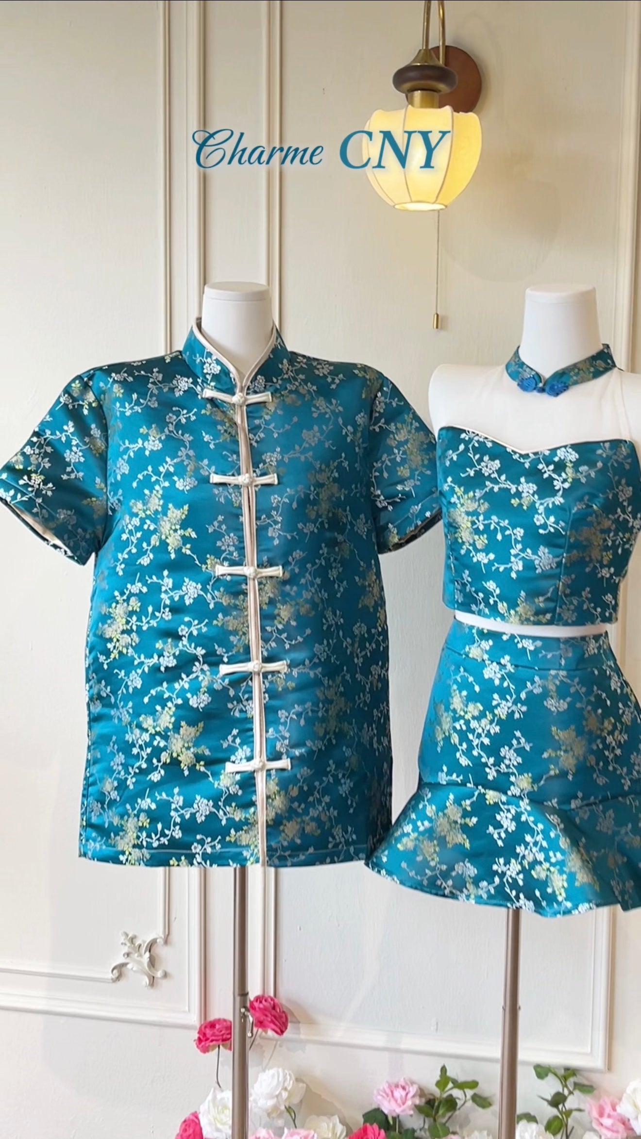 Jasmine & Bella Men Shirt 唐装