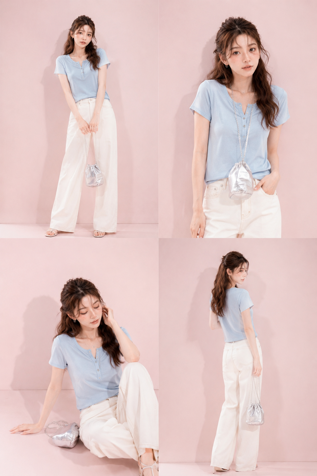 Soft Daily Henley Top
