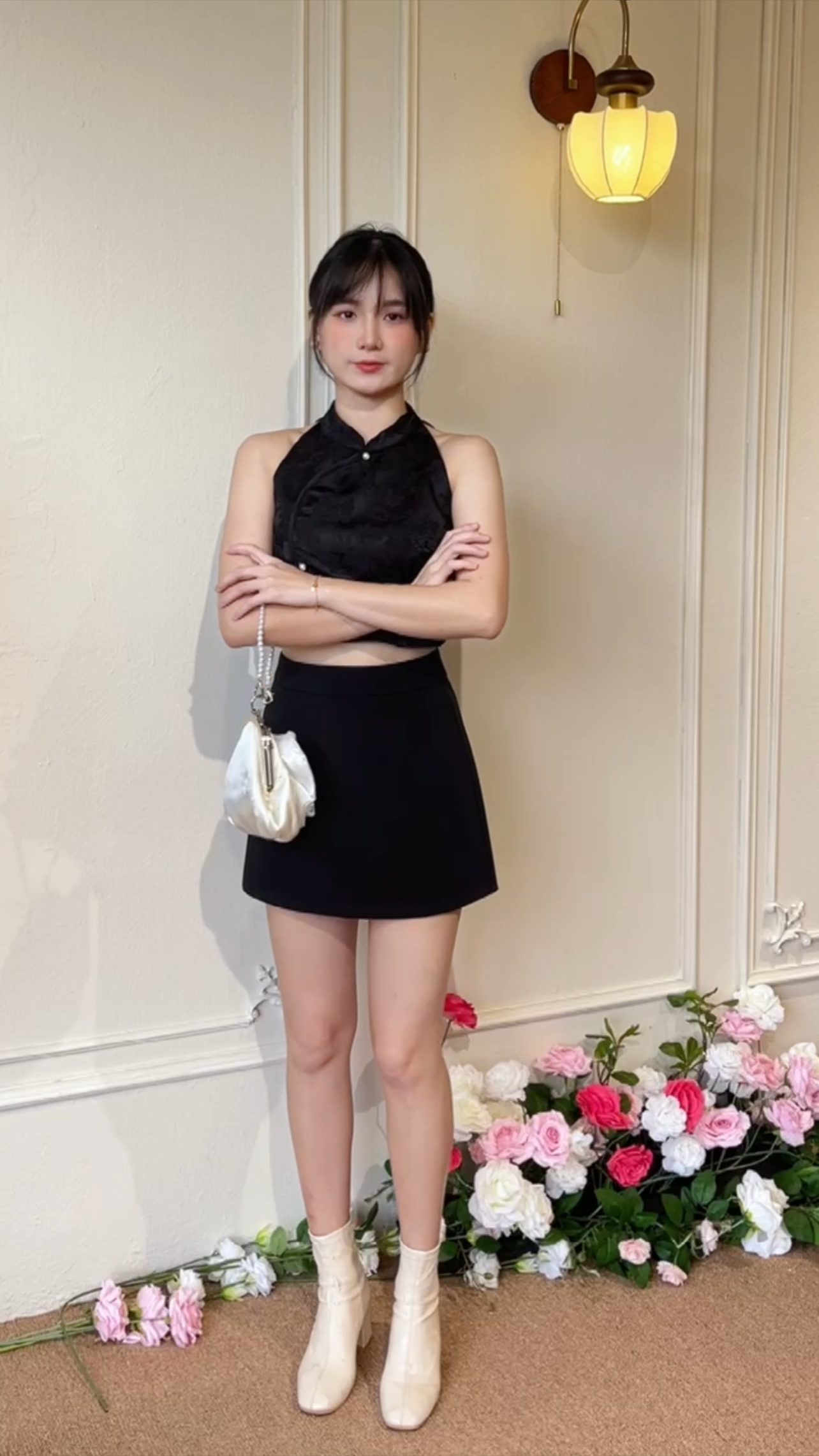 De Classy Skirt 经典小短裙 ♠️ (Black)