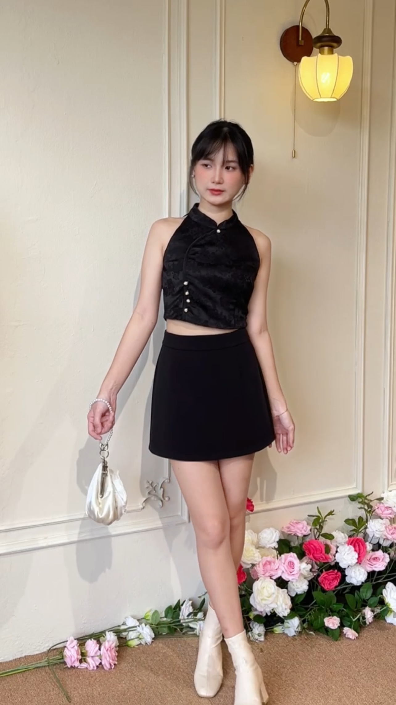 De Classy Skirt 经典小短裙 ♠️ (Black)