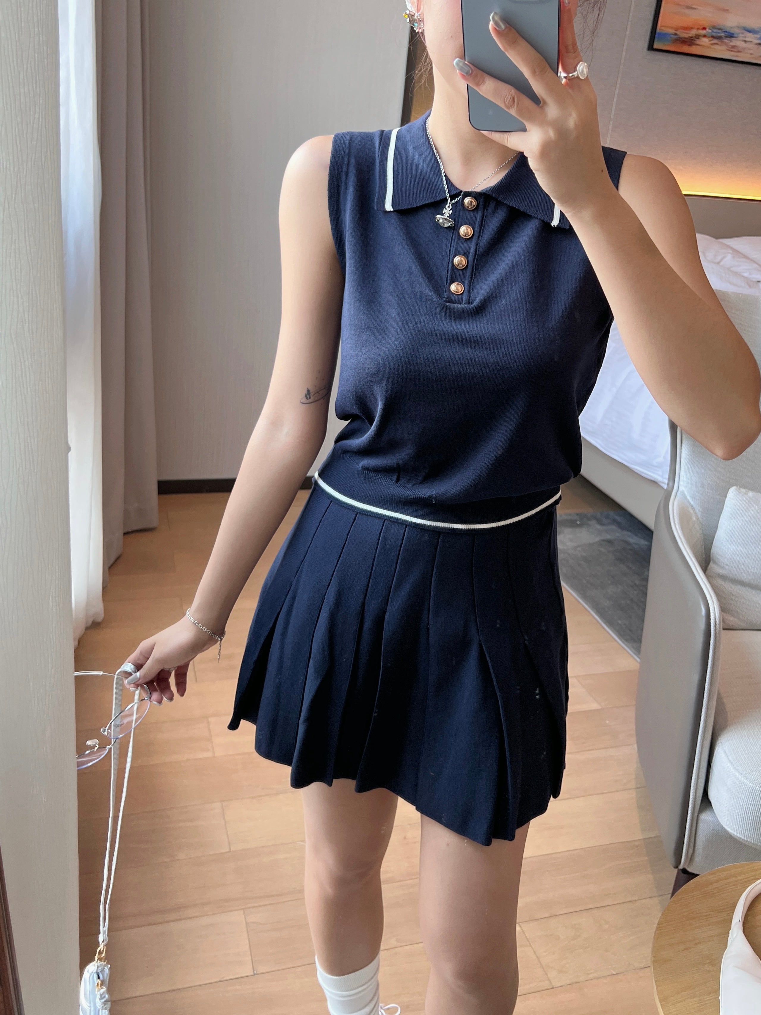 Lunch Break Knit Set