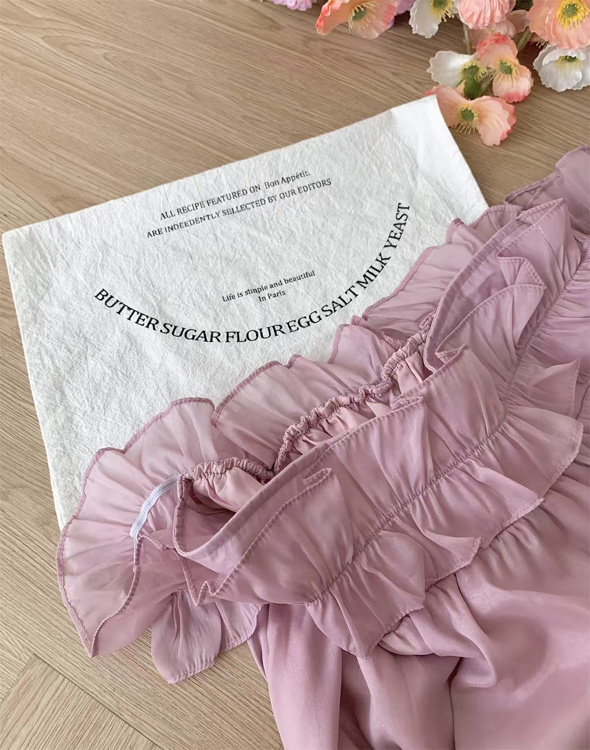 Sandy Dress雪纺一字领