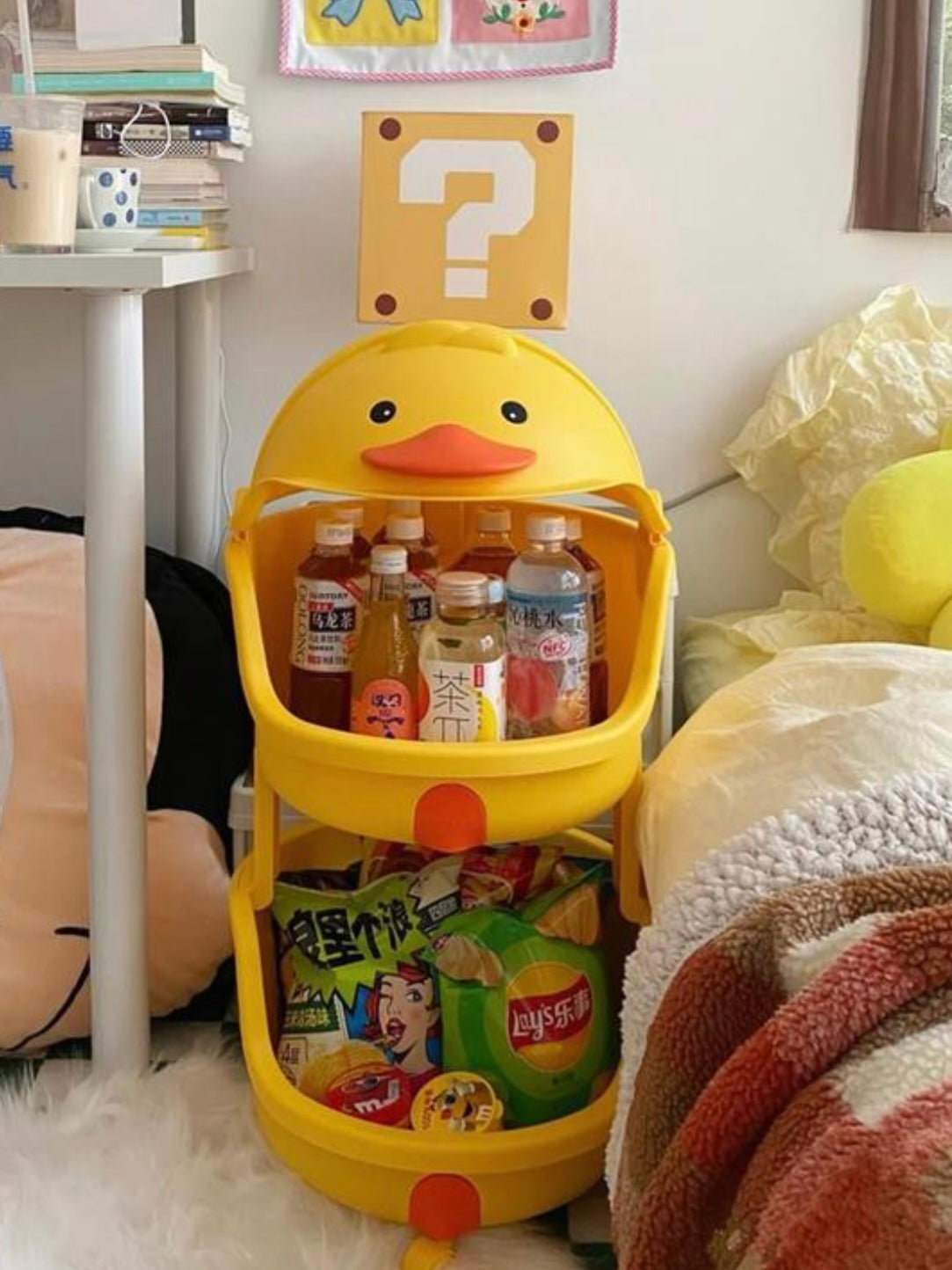 2013 超可爱!小黄鸭收纳车🐣