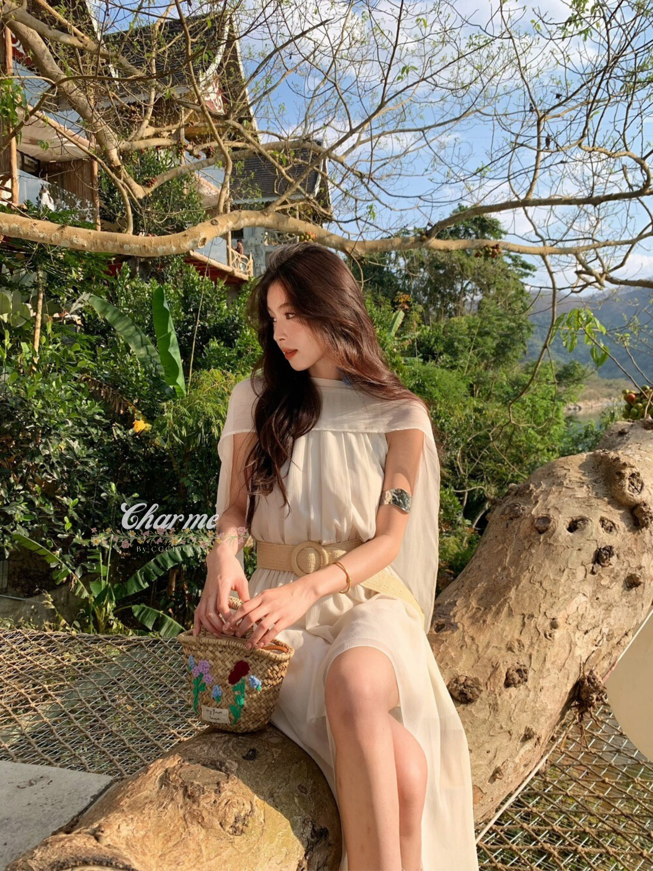 Annette Dress with belt