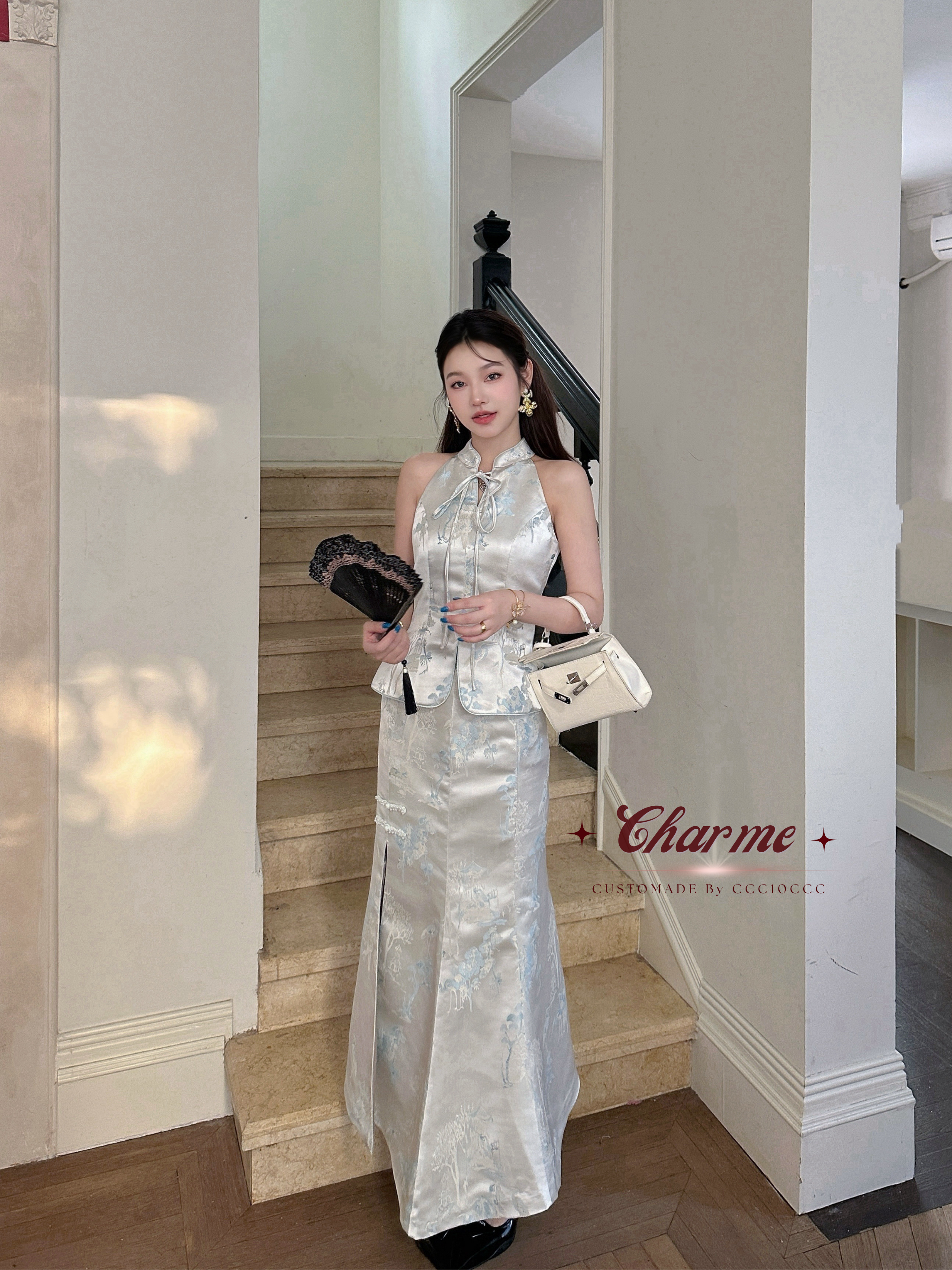 Jade Qipao 玉鹿吟 · 女套装