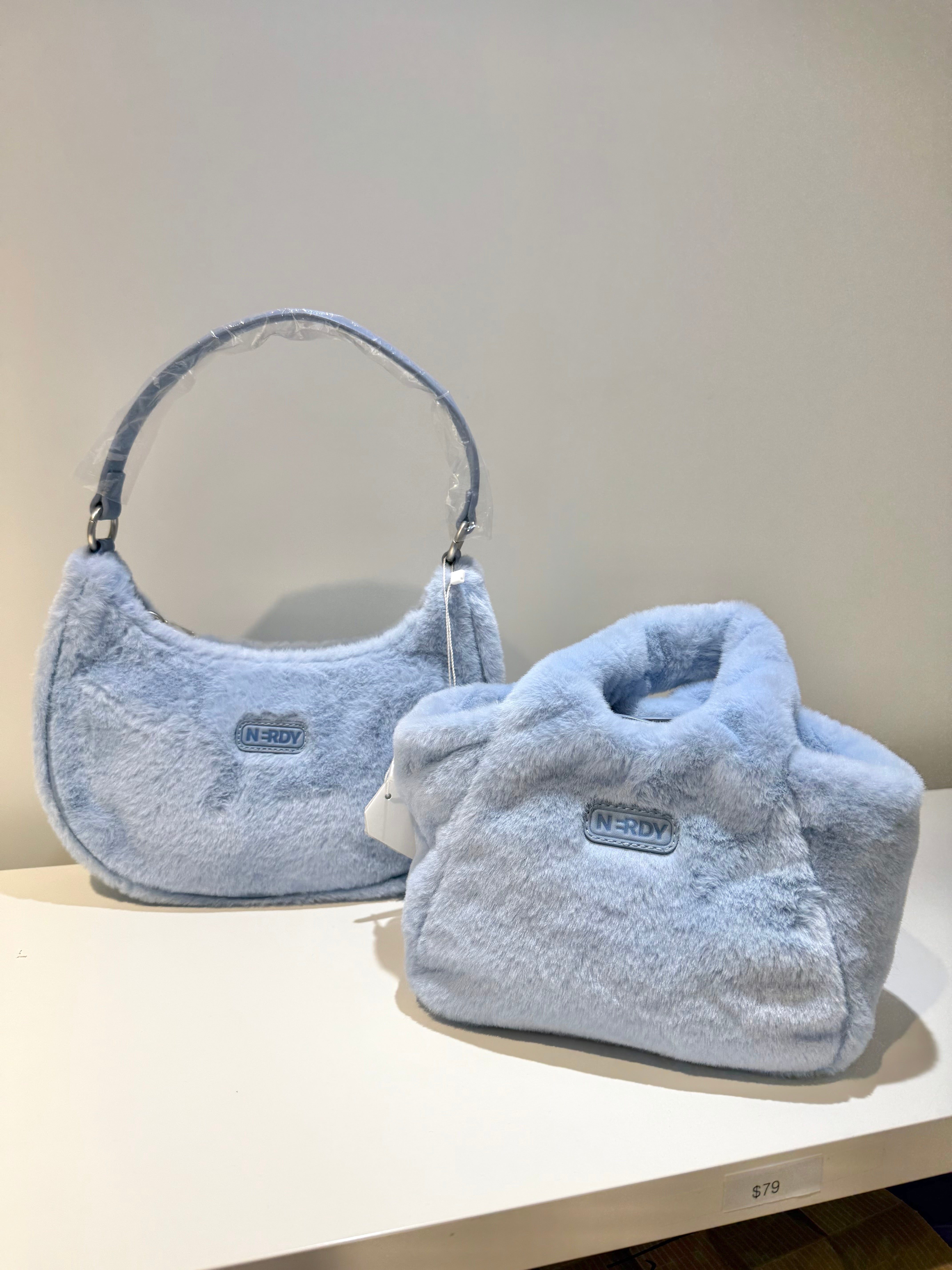NERDY Fluffy Two Way Tote Bag