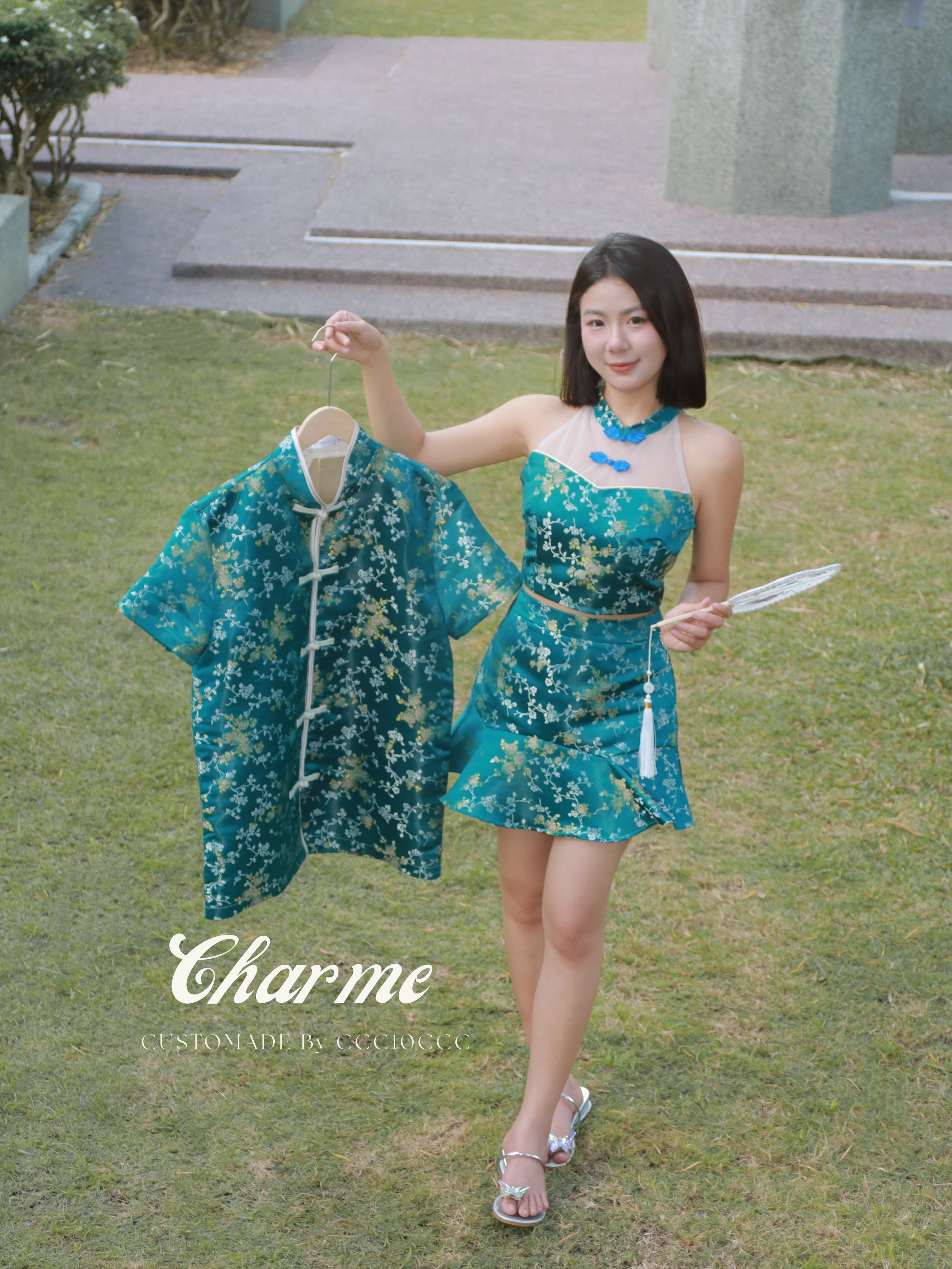 Bella Qipao 蓓雅 (Green)