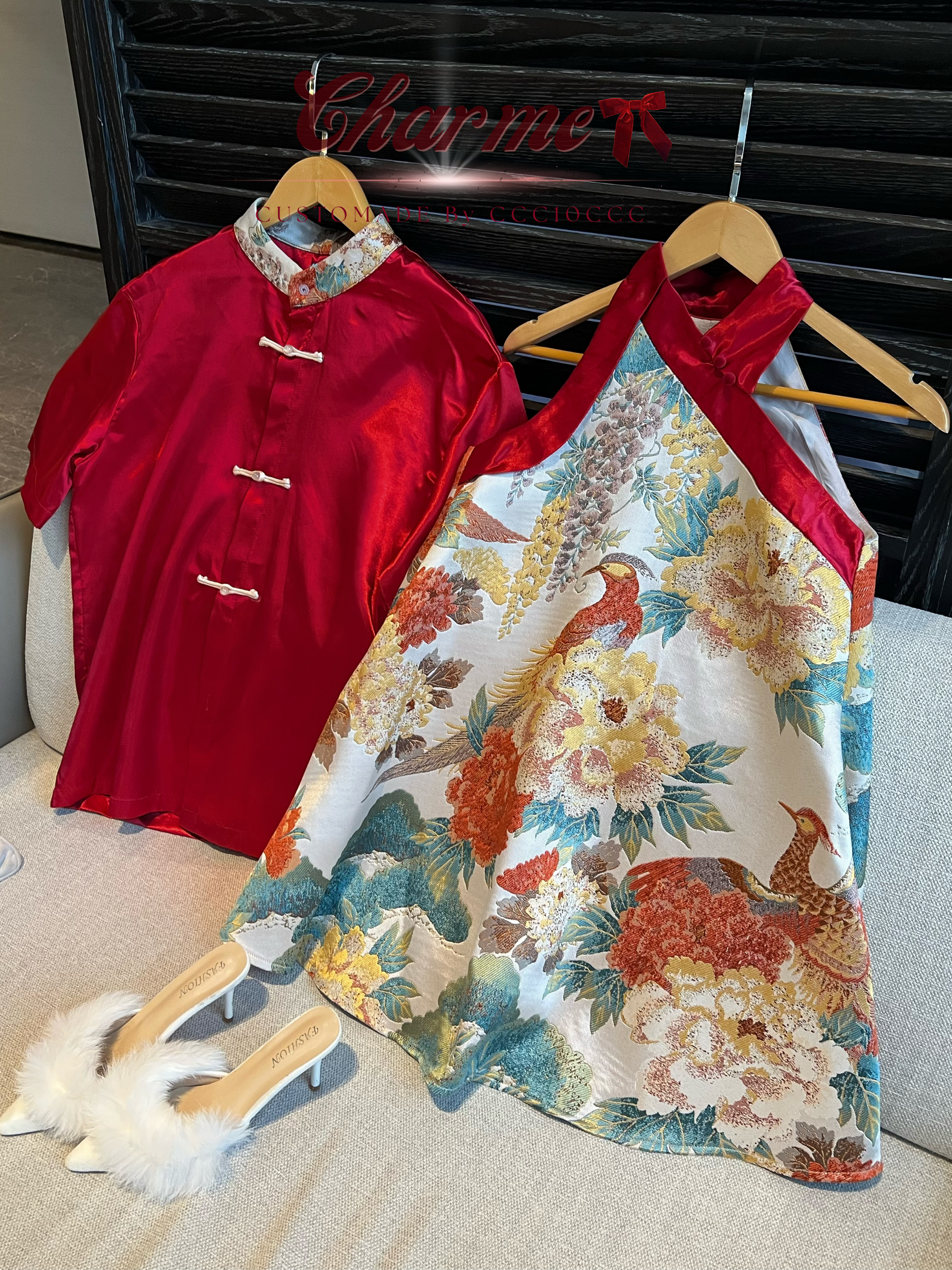 Phoenix Shirt 凤绫 · 唐装