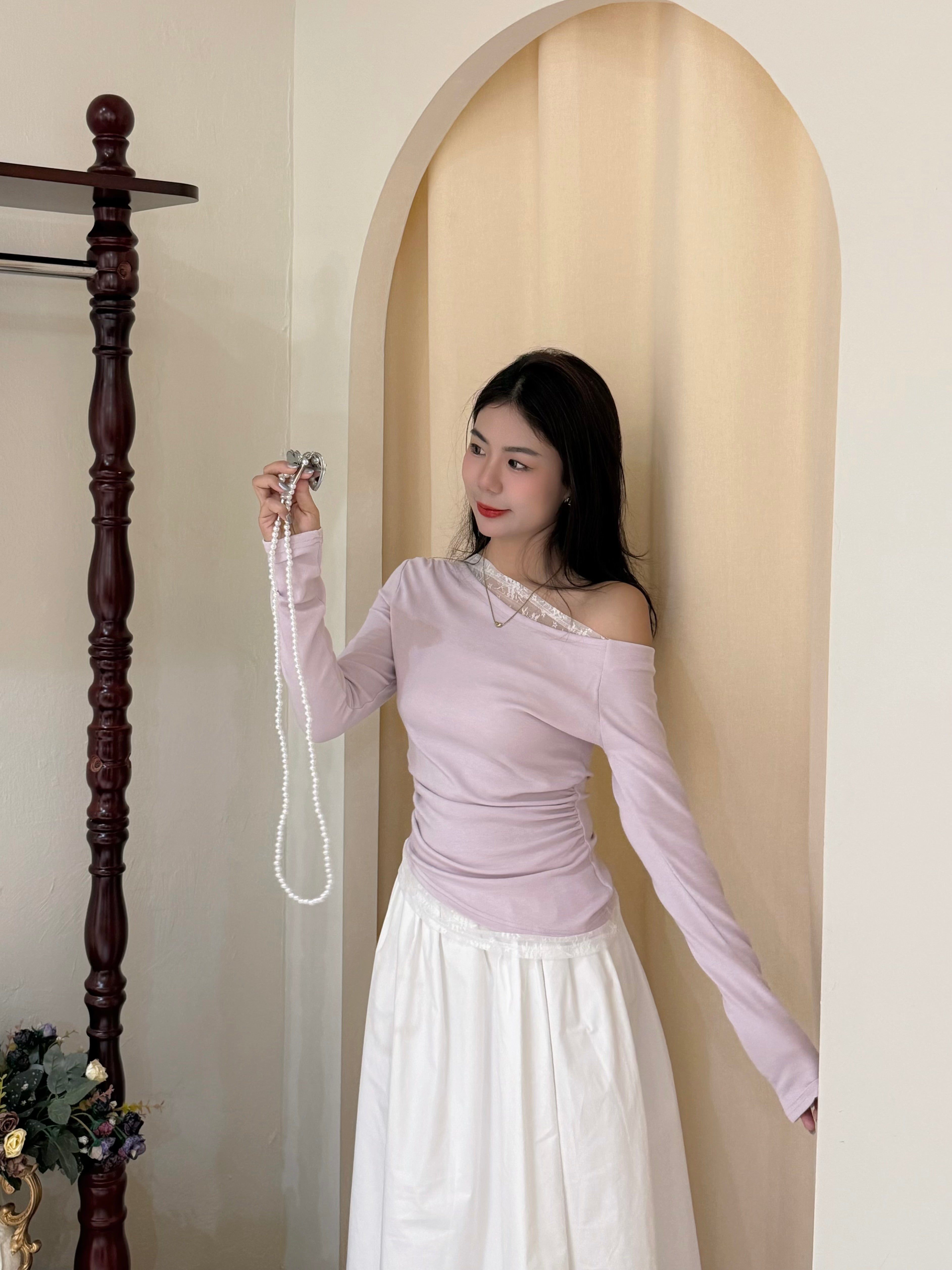 Serene Lace Top