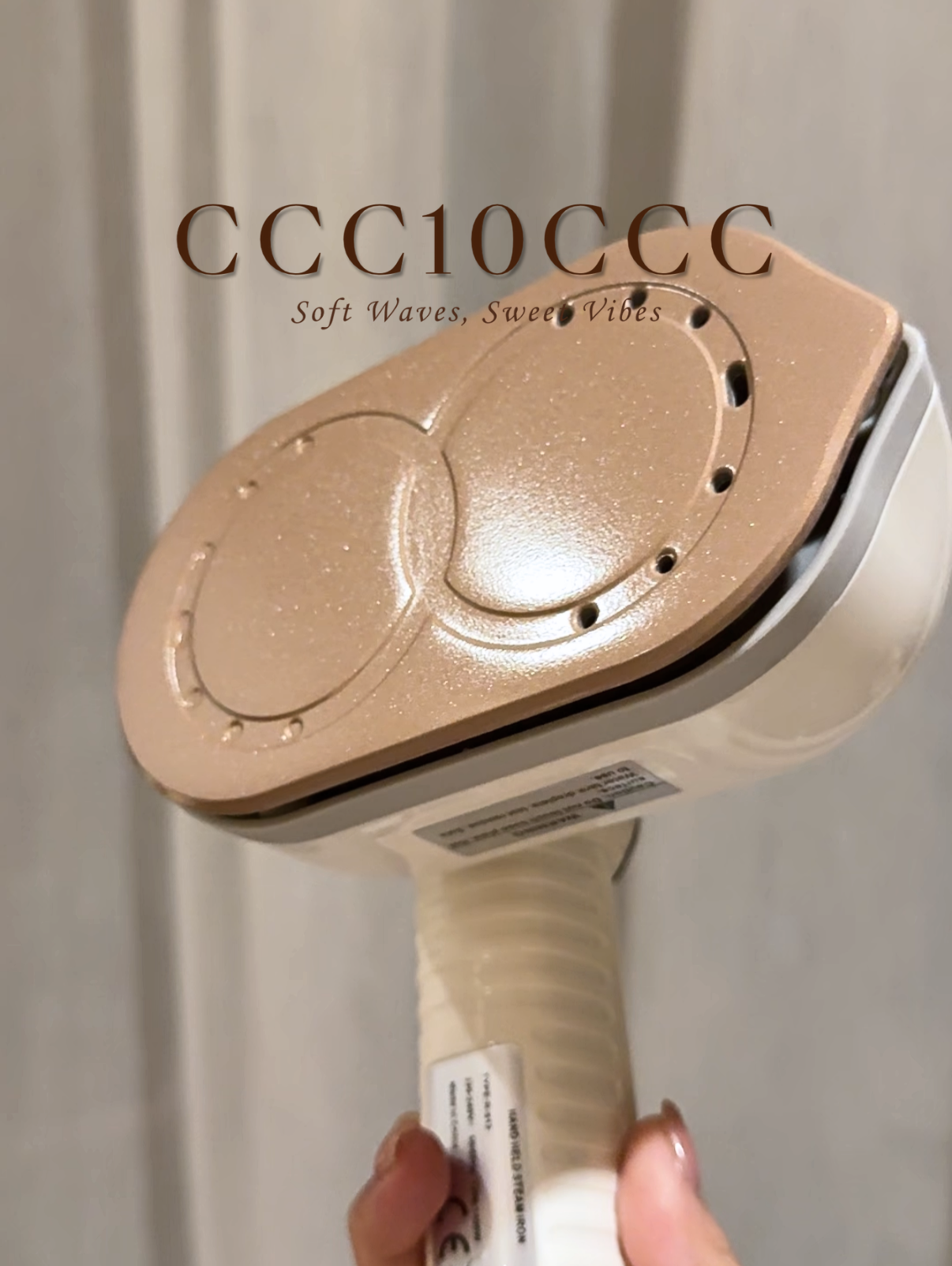 手持蒸汽小烫斗 很好用!