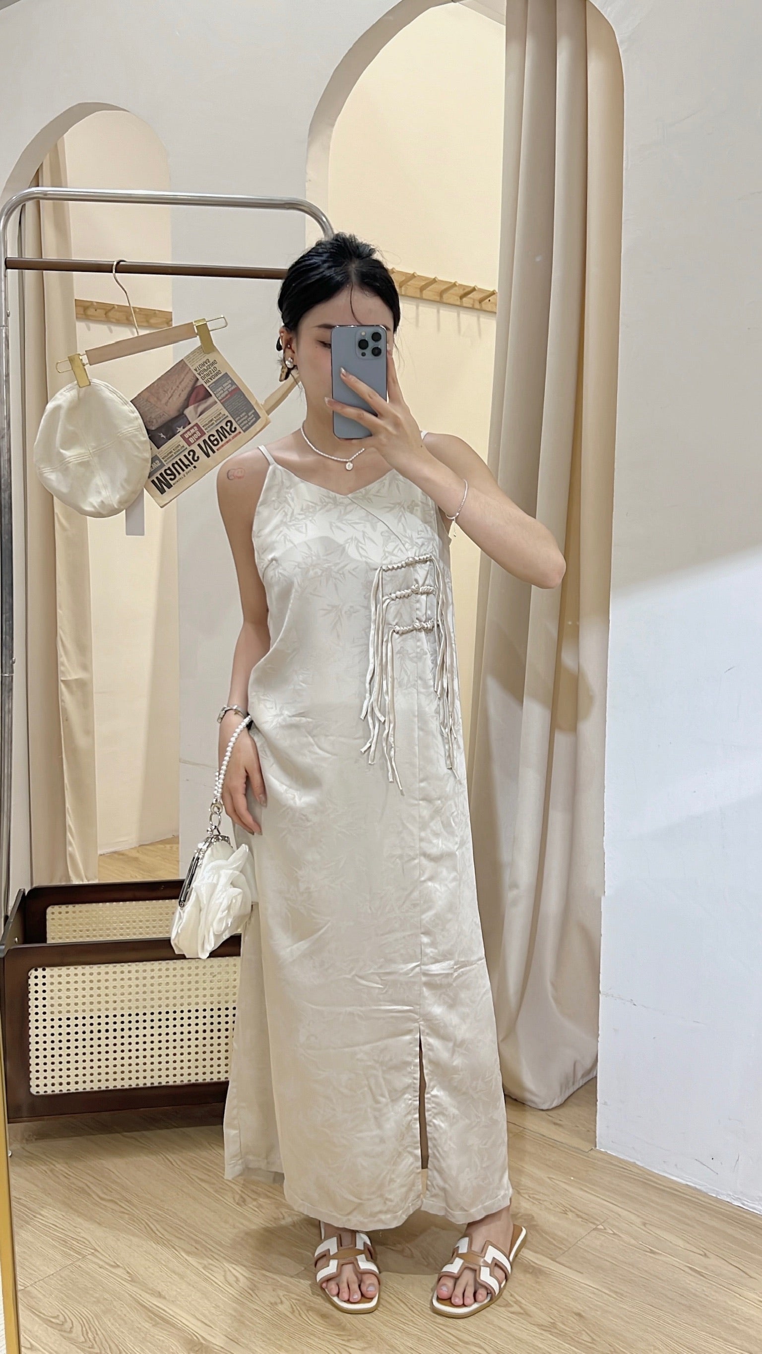 Bamboo leaves Dress