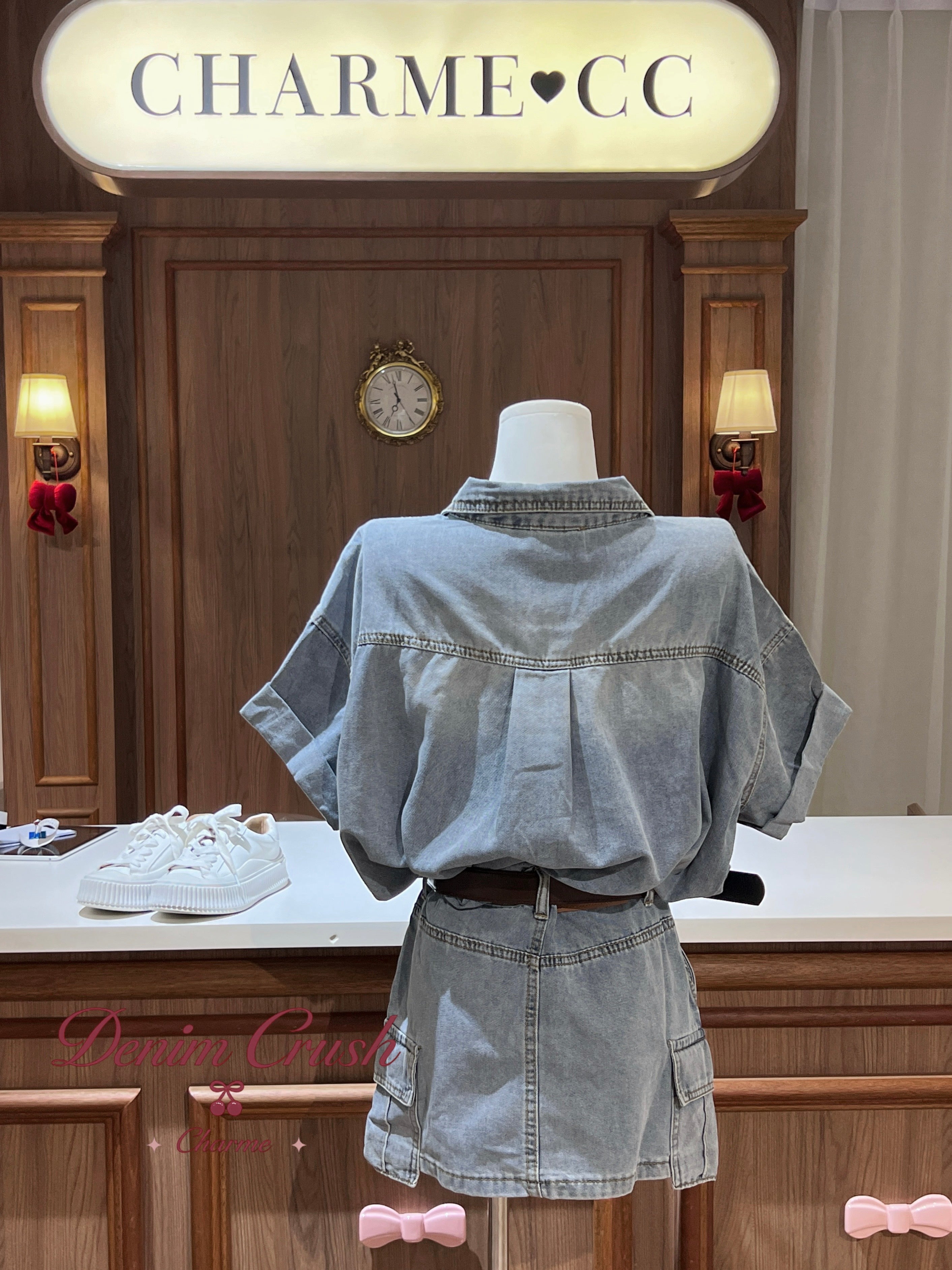 Denim · Lunna Romper