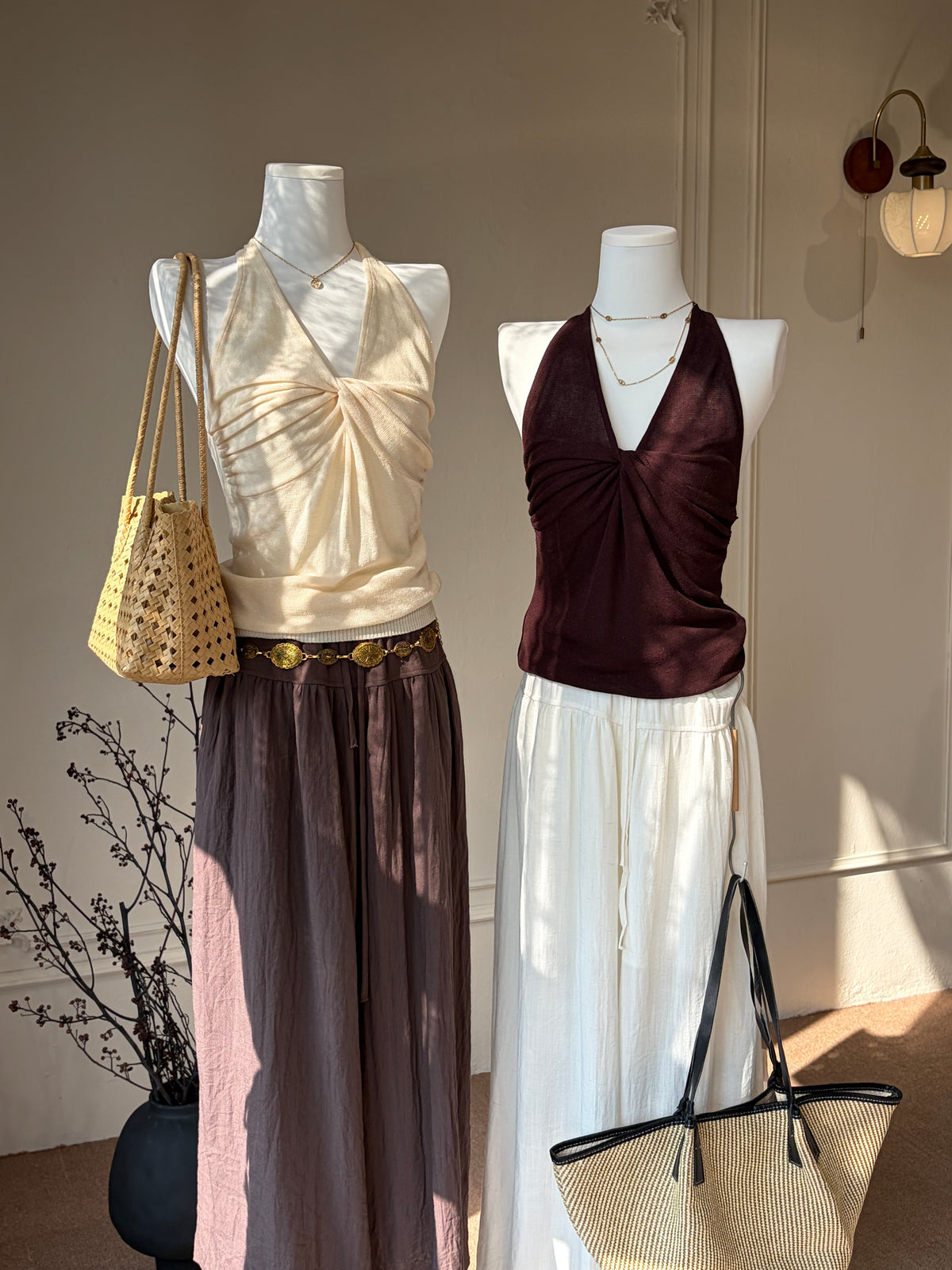 Celeste Twist Halter