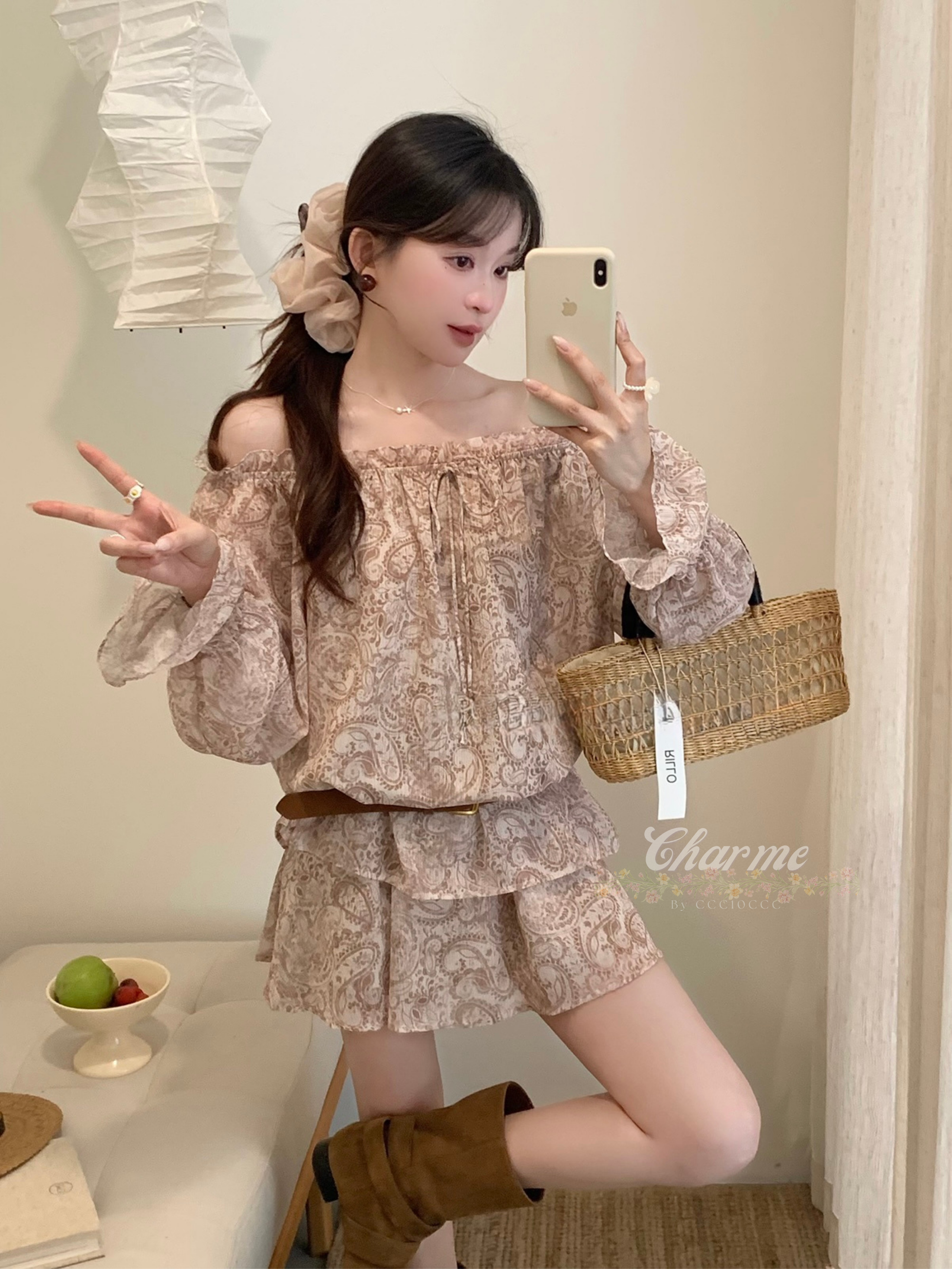 Celia Set with belt