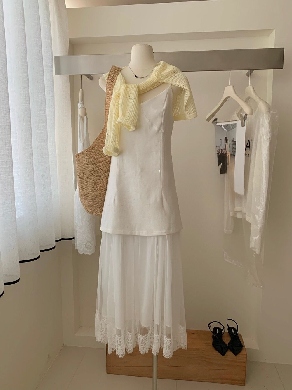 Swan Lace Dress