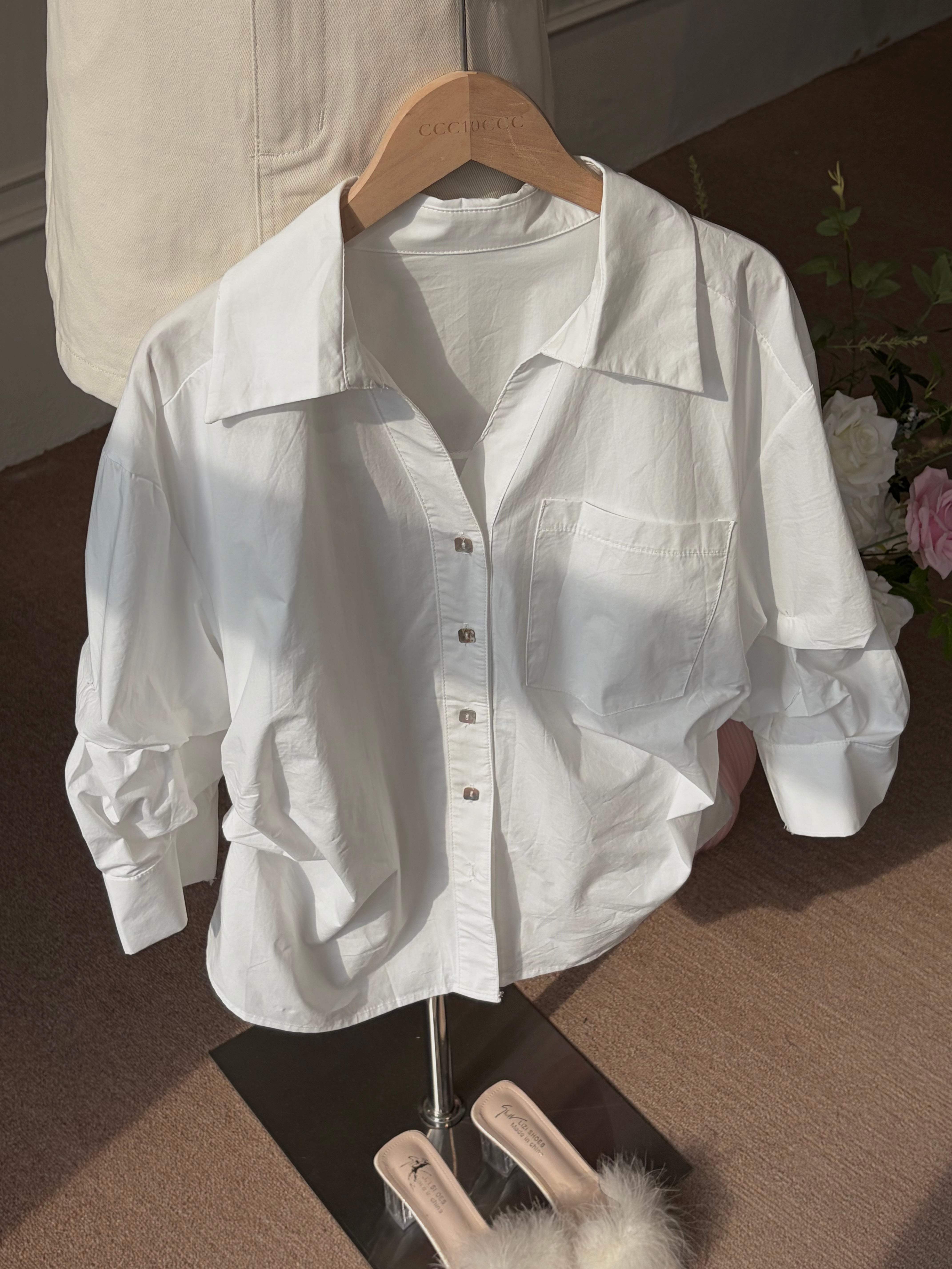 Oversized Cotton Shirt
