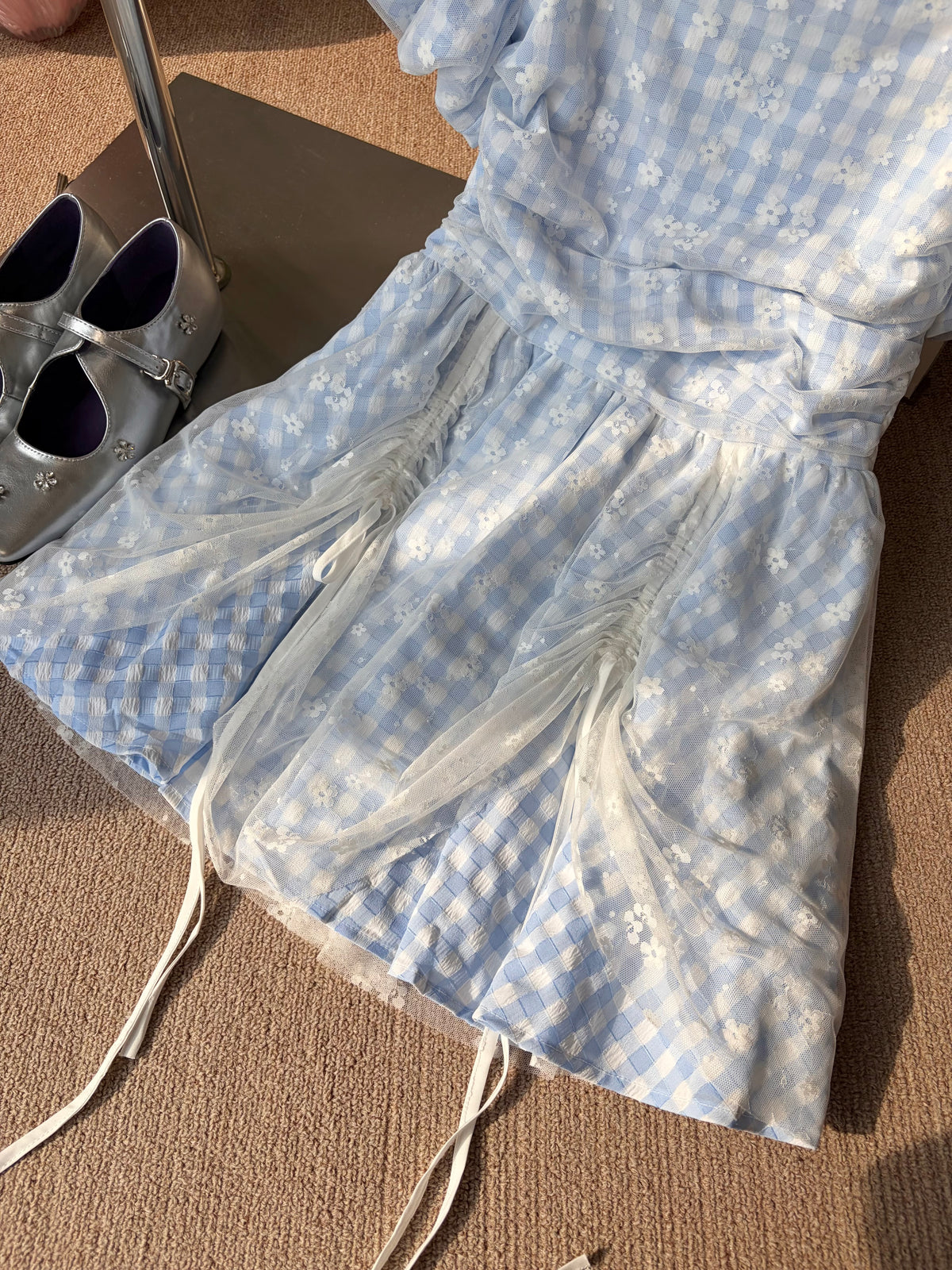 𝘾𝙃𝘼𝙍𝙈𝙀 Clara Gingham Dress