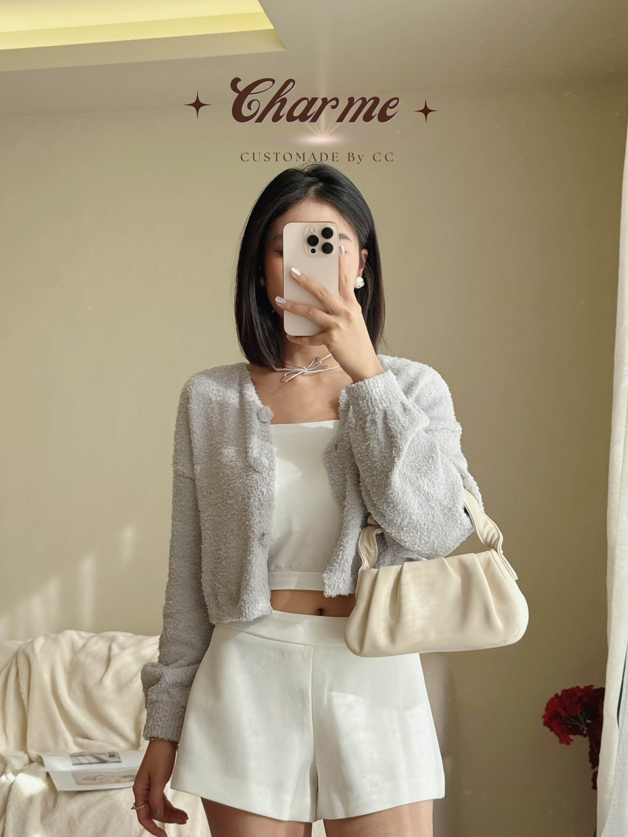 Perfect A Shorts (Beige)