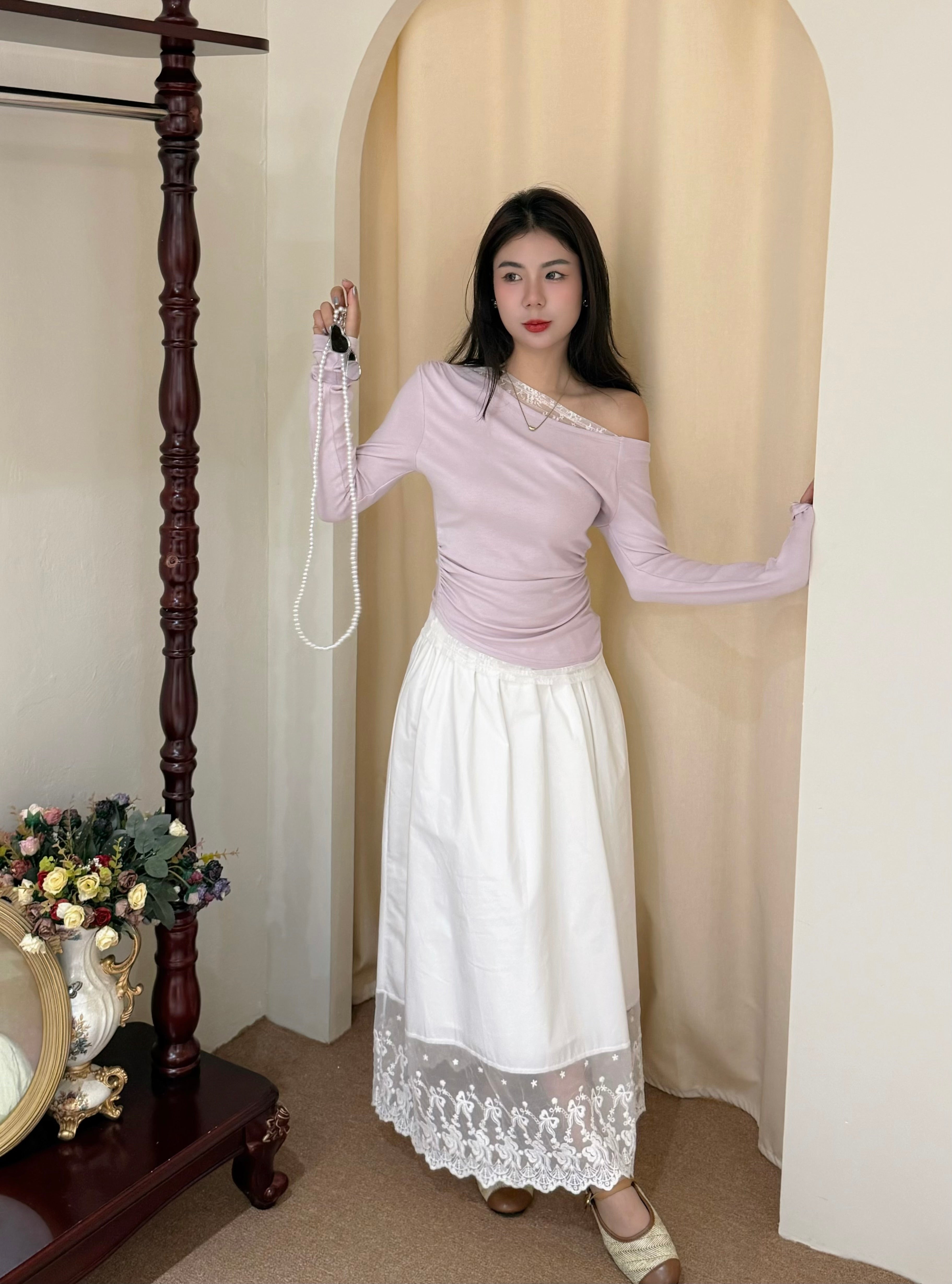 Serene Lace Top