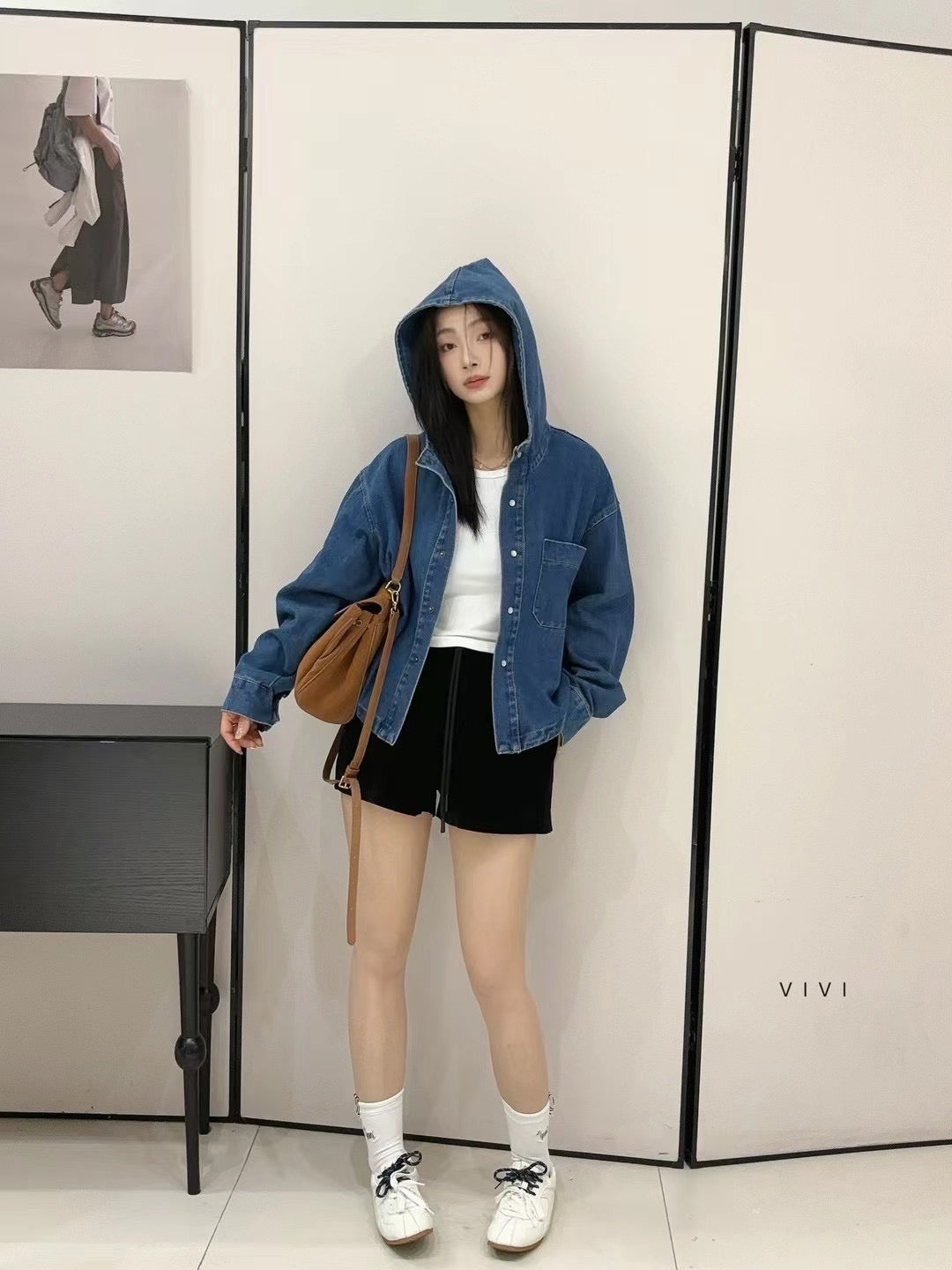 Pippa Denim Hooded Jacket