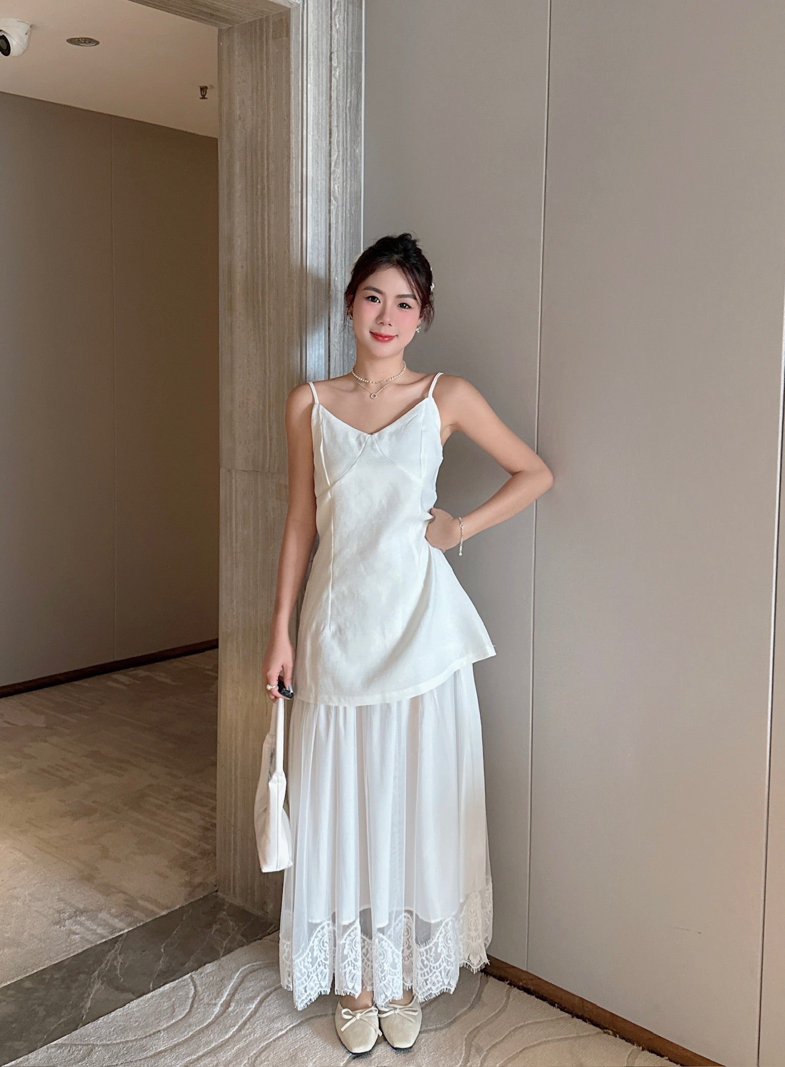 Swan Lace Dress