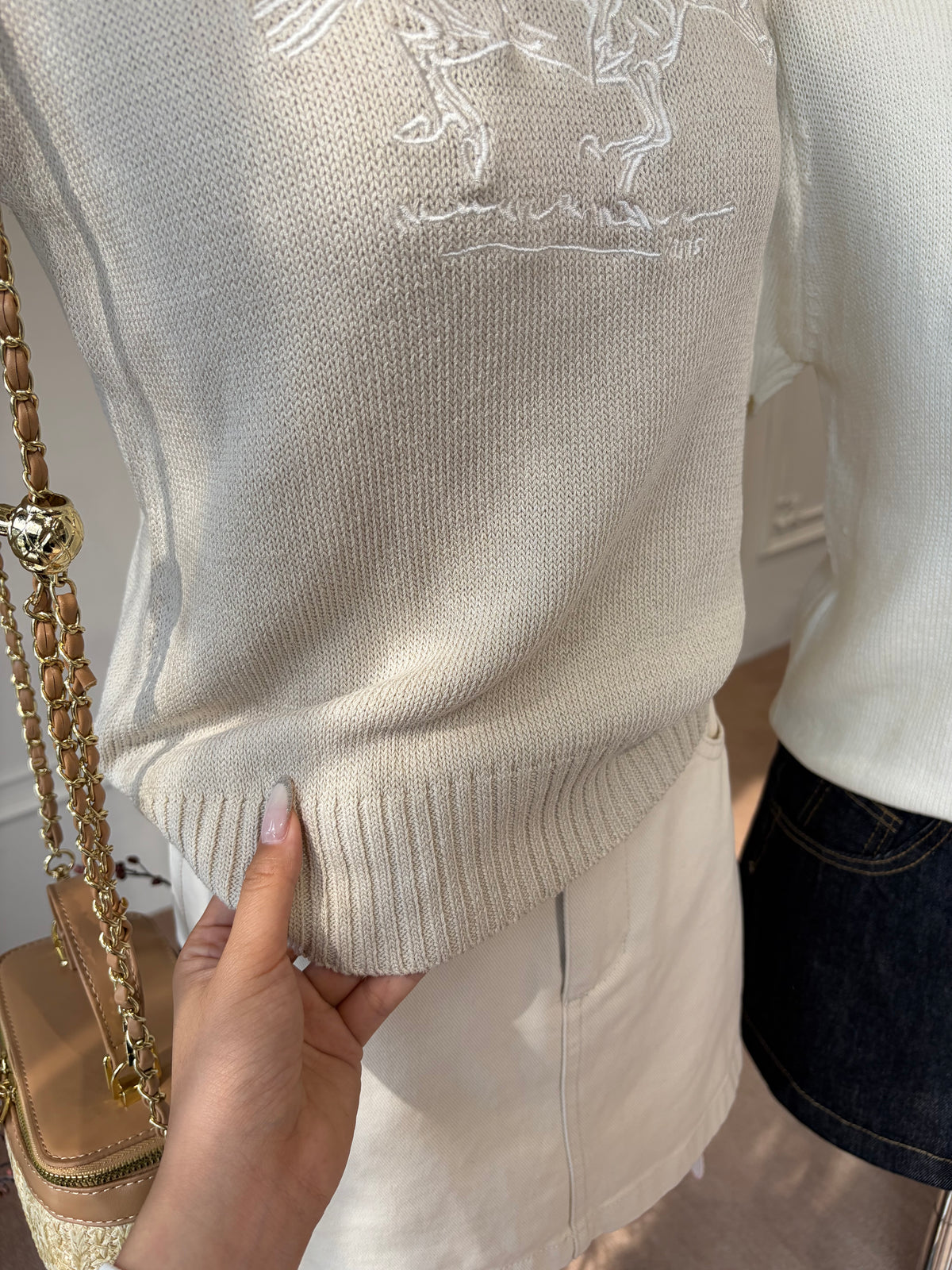 Camille Equestrian Knit Top
