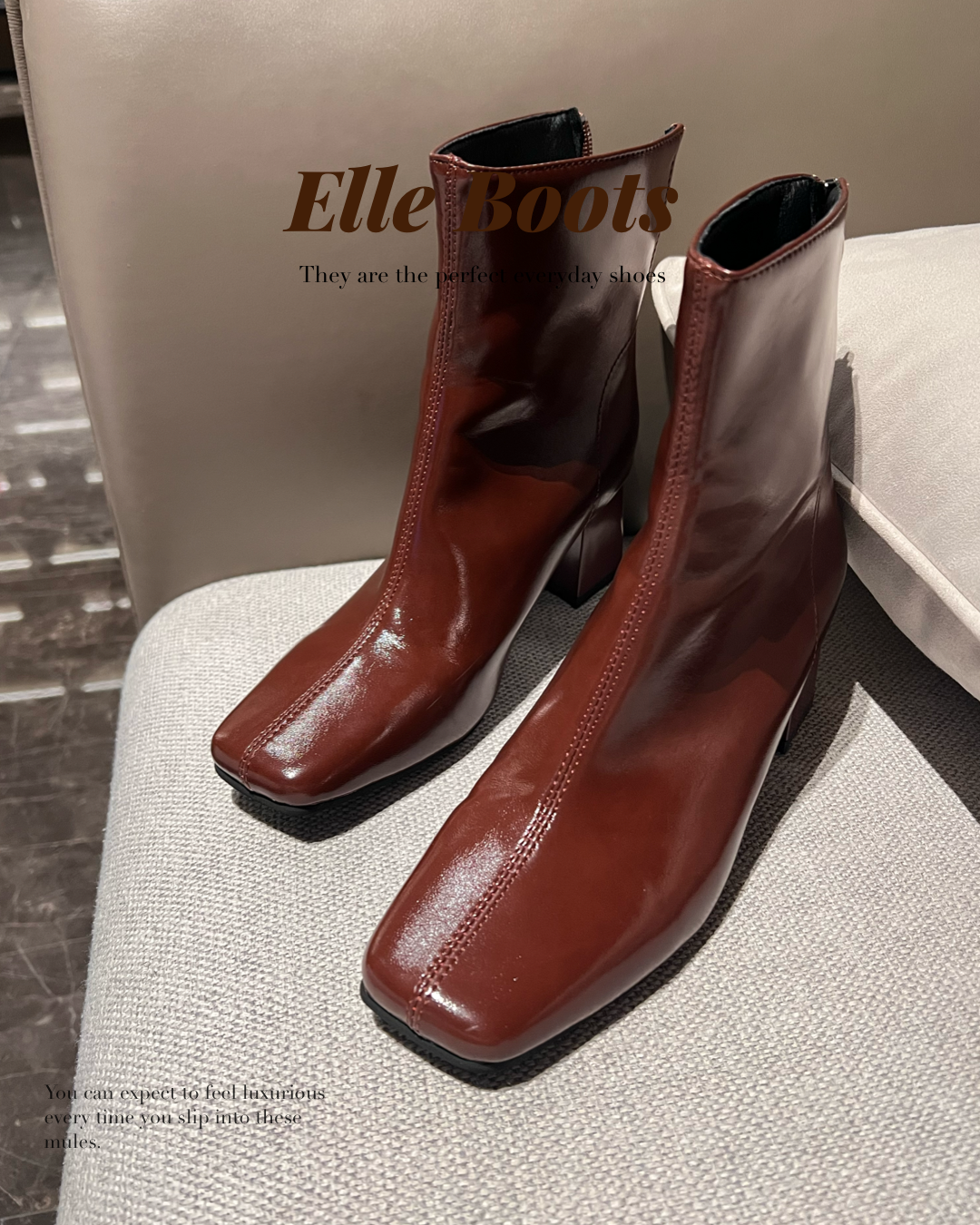 Elle Boots 时髦短靴