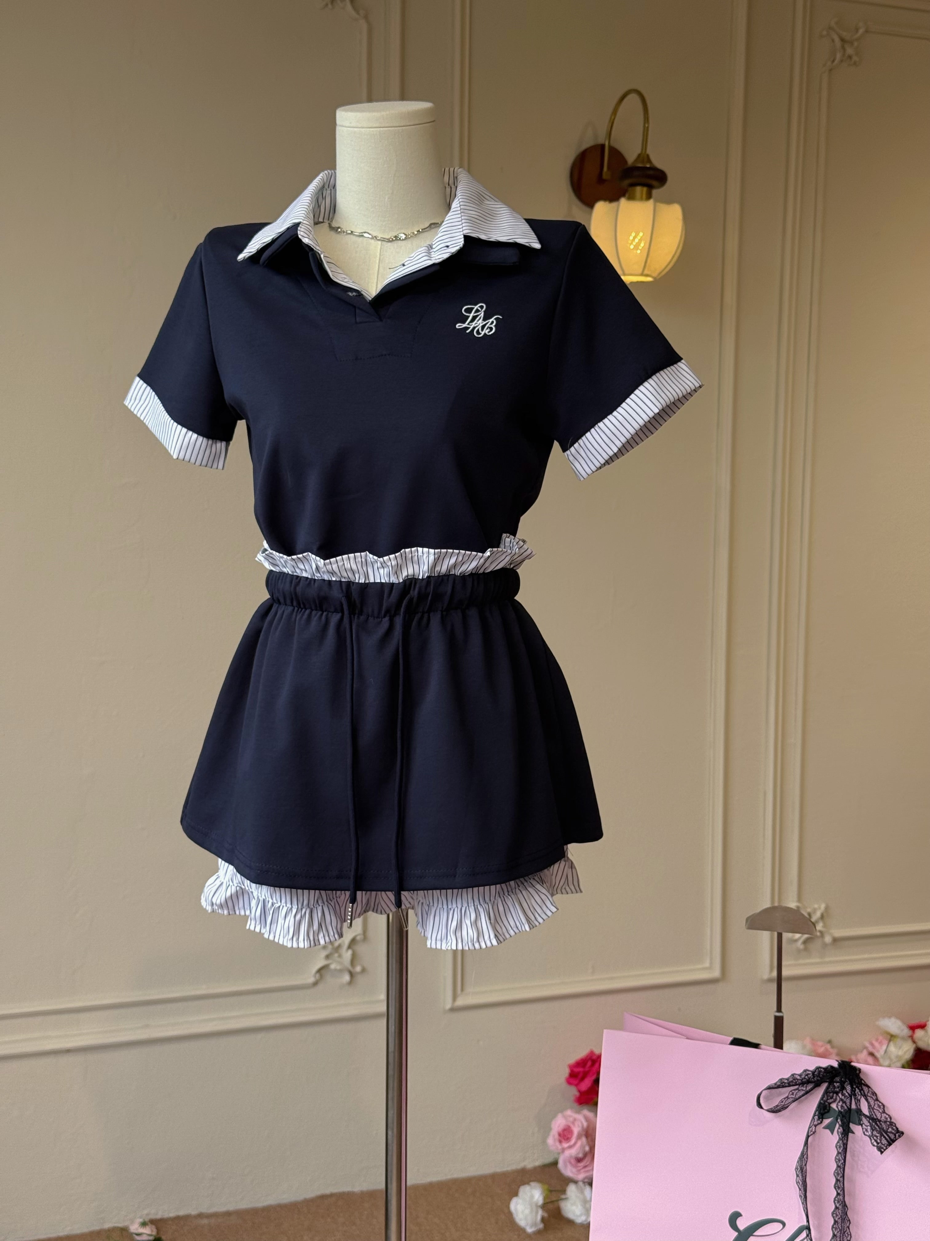 Varsity Ruffle Set