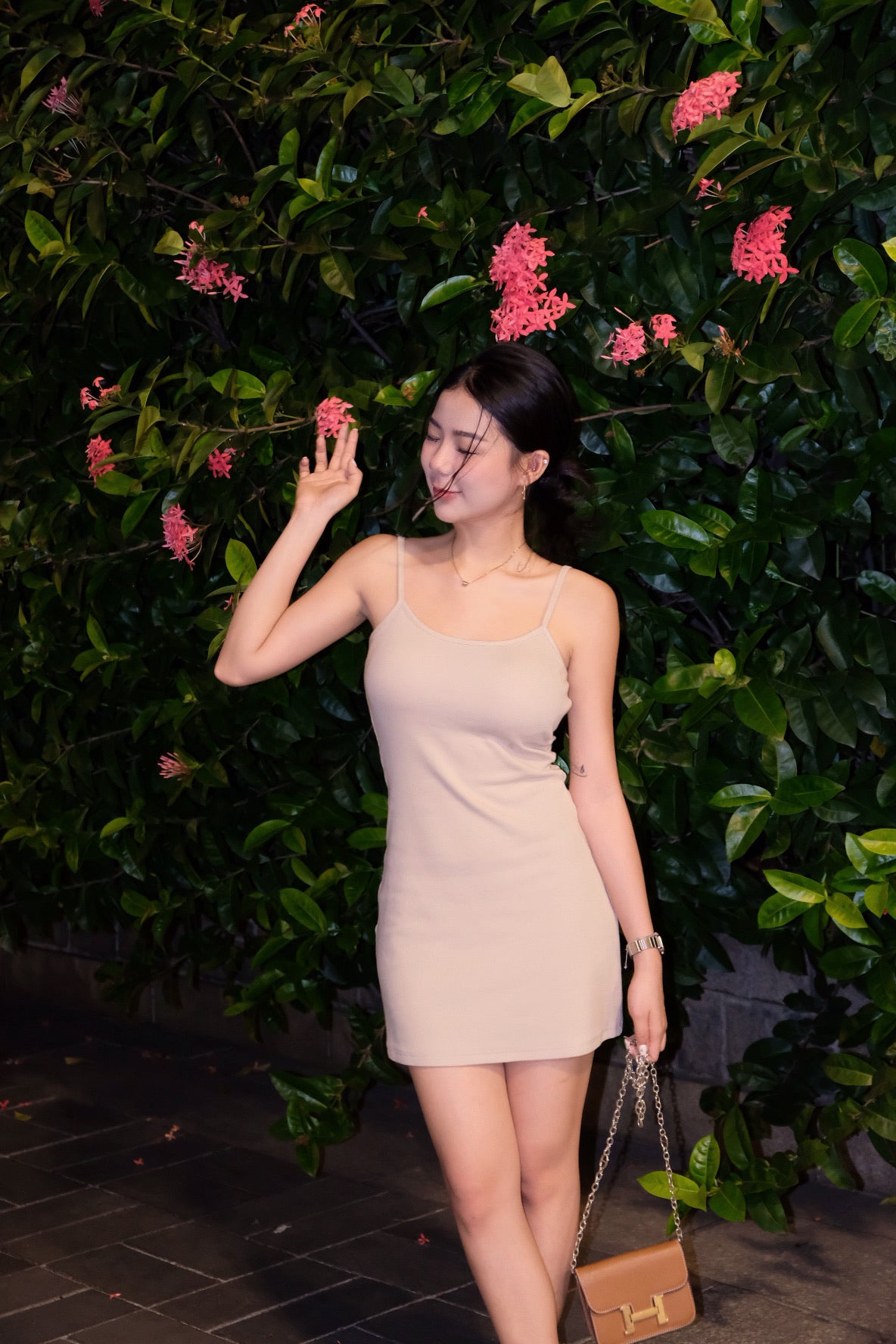 𝘾𝙃𝘼𝙍𝙈𝙀 Sabrina Dress（Black）