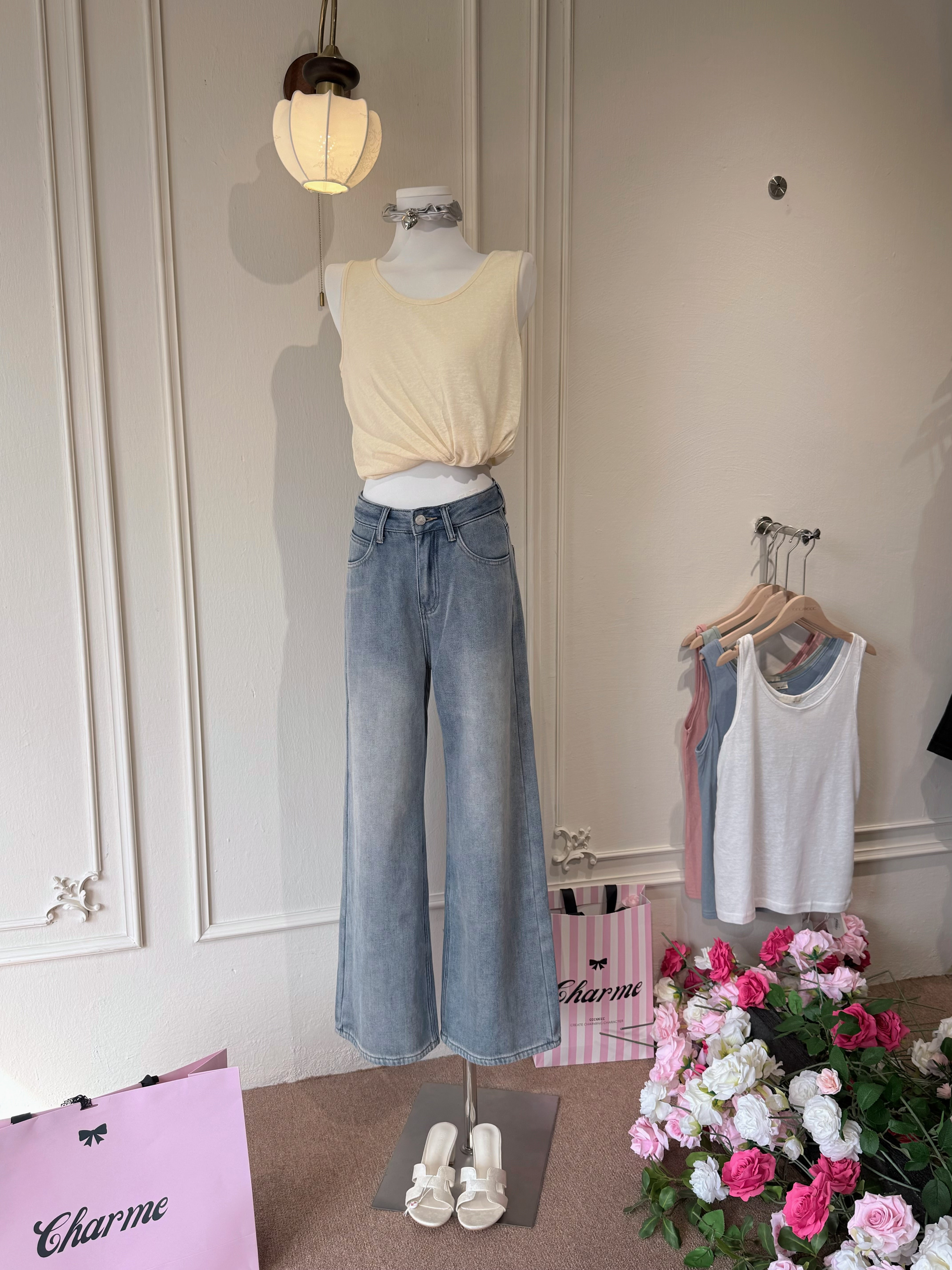 Sorbet Cotton Vest 海盐冰淇淋🍦