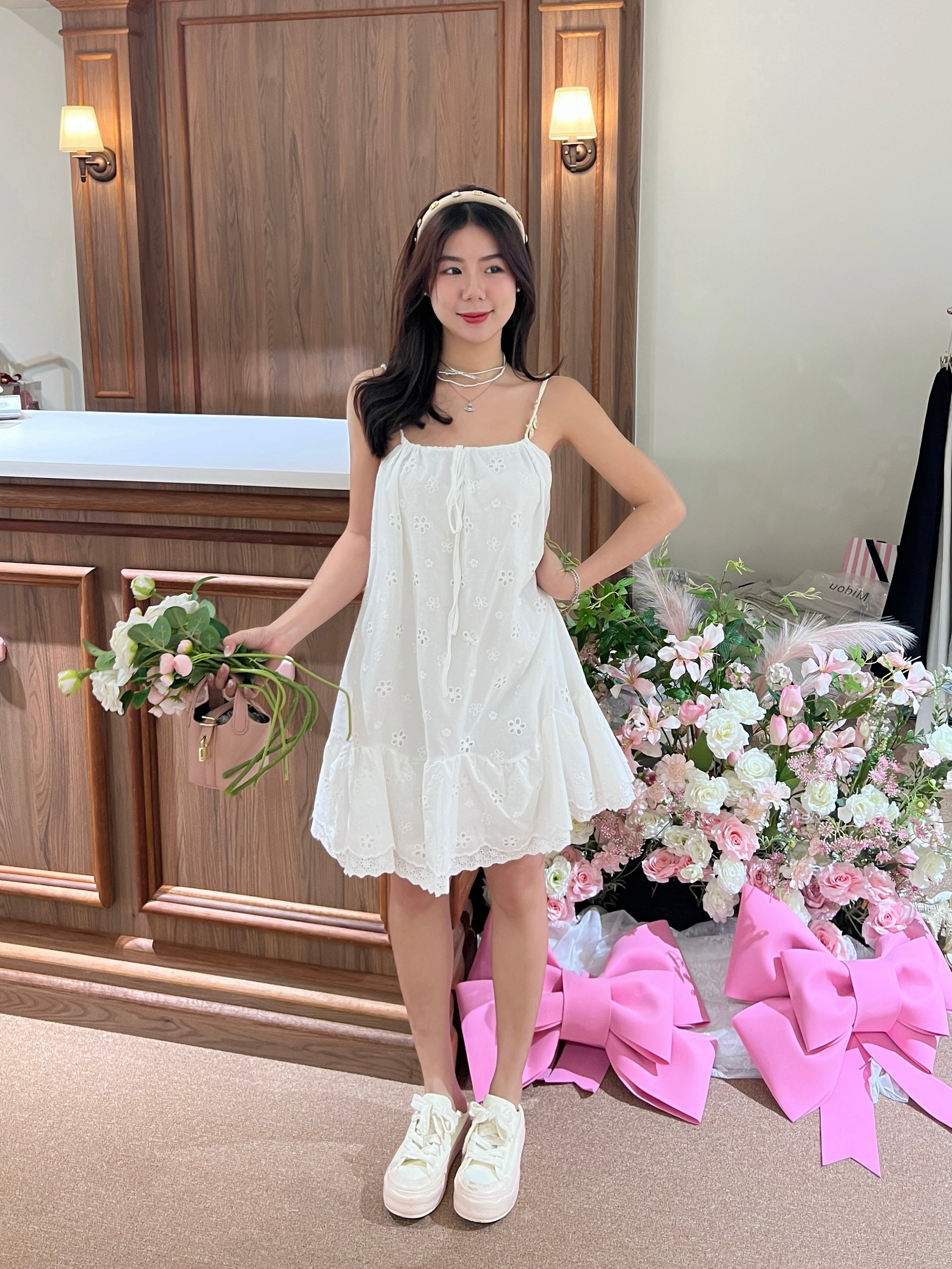Pearl Flower Dress