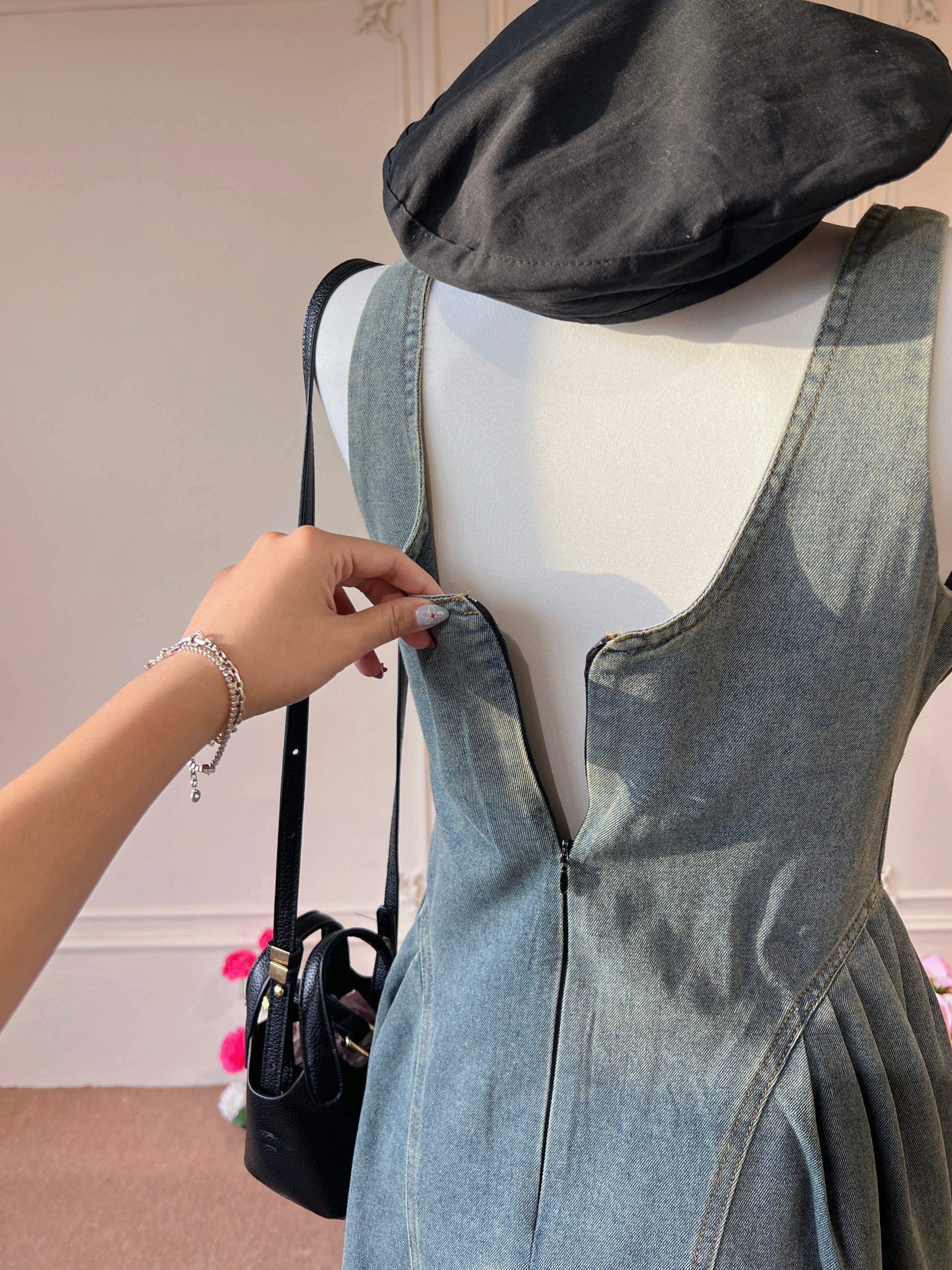 Riley Denim Dress