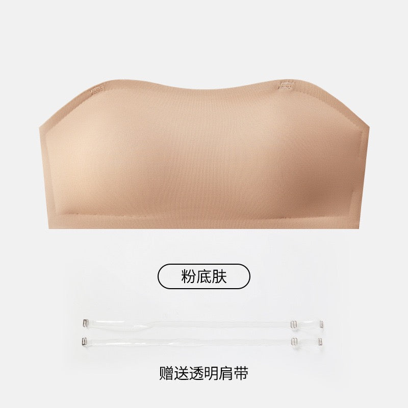 SeamlessTubeBra 无痕防滑 粉底液无肩带内衣