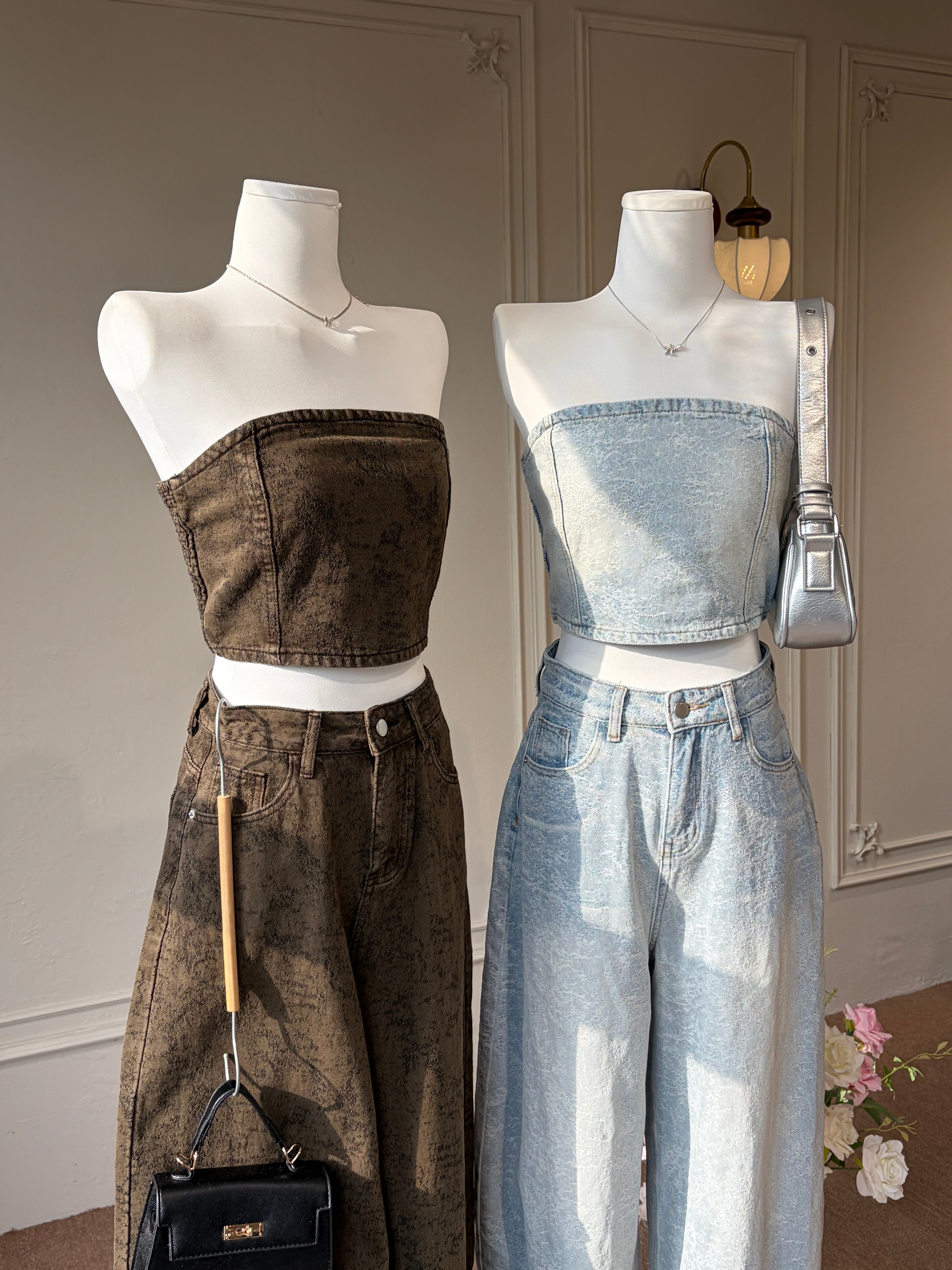 Avery Denim Set