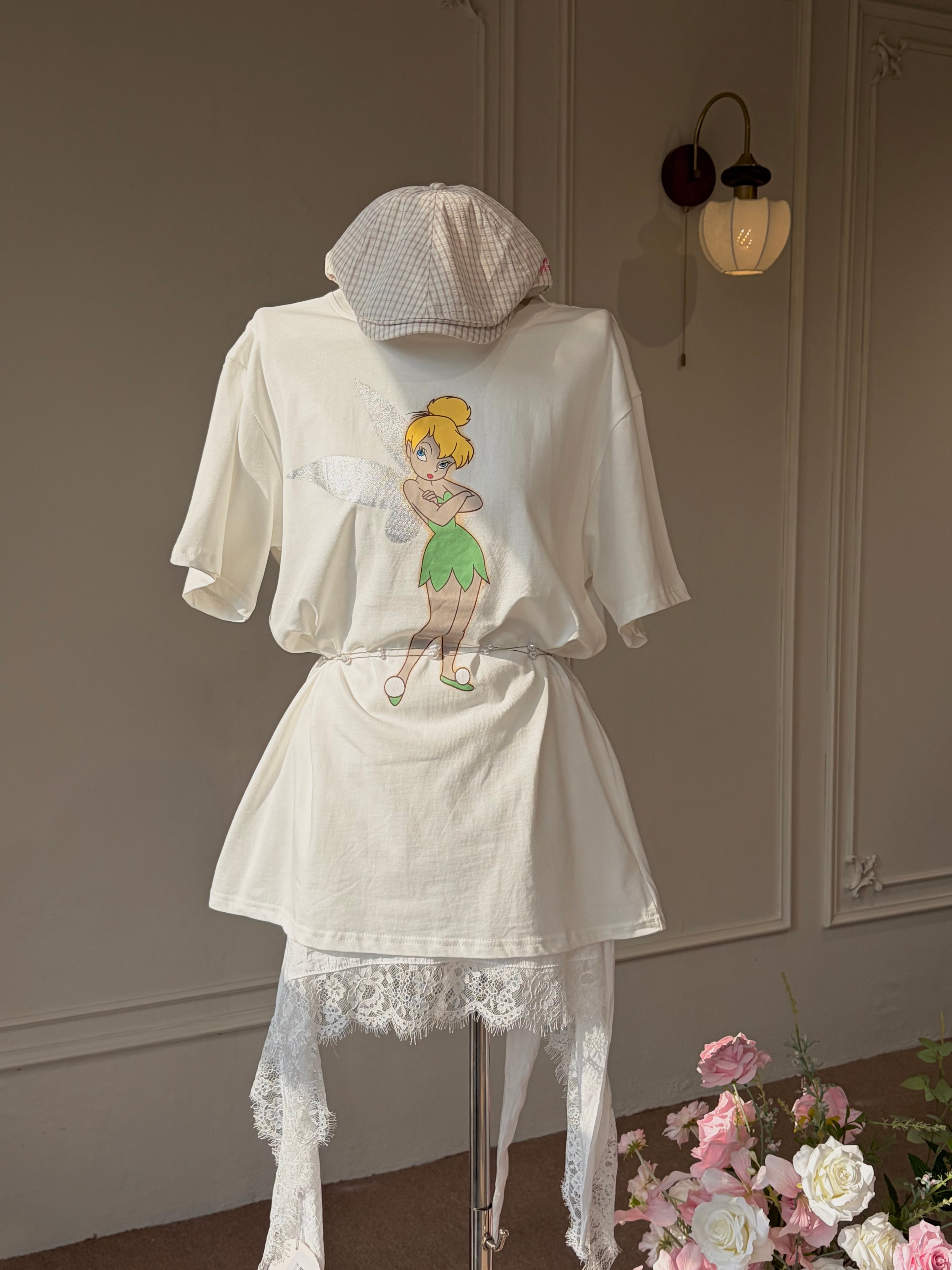 FAIRY GRAPHIC OVERSIZED TEE