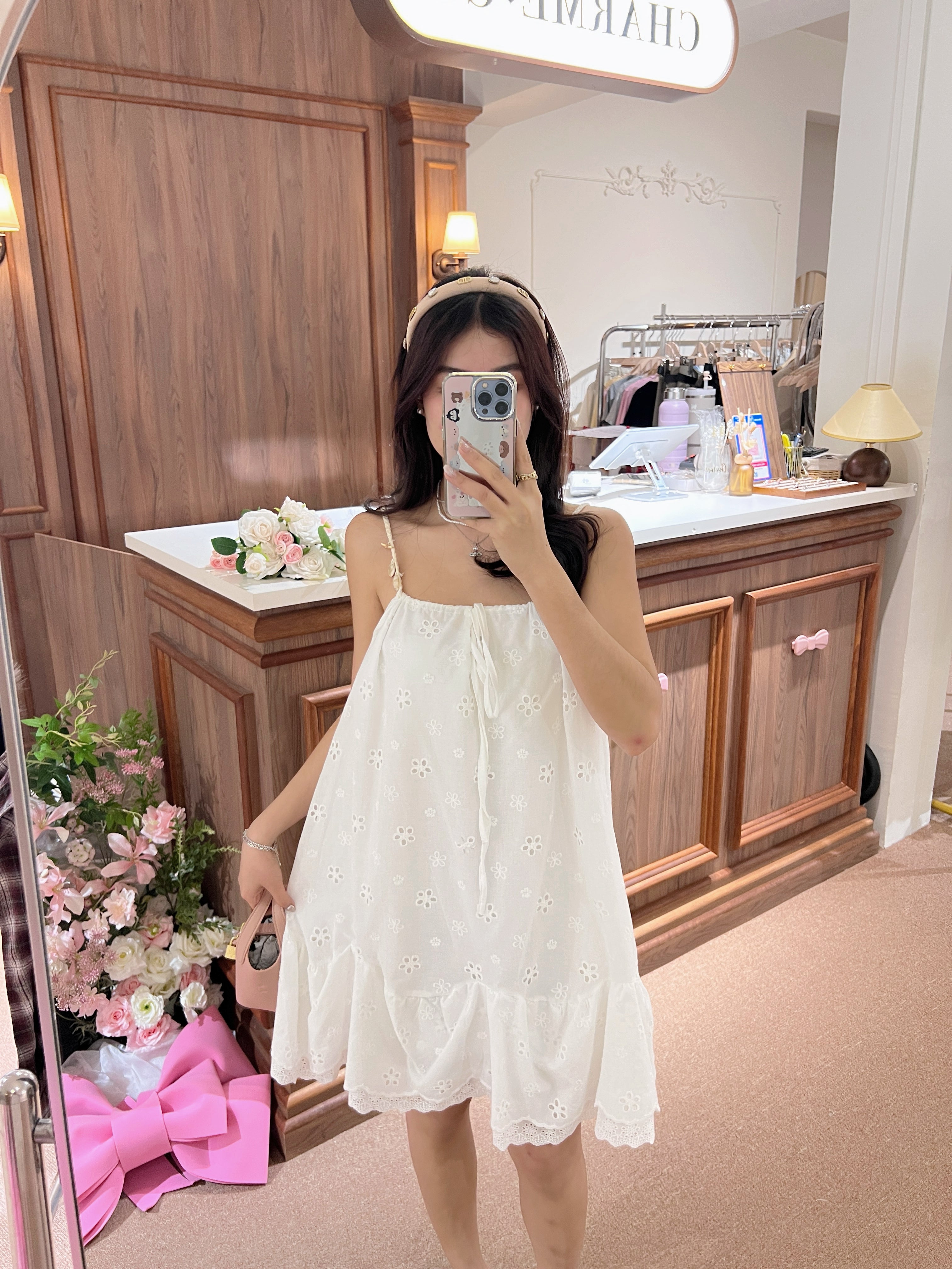 Pearl Flower Dress