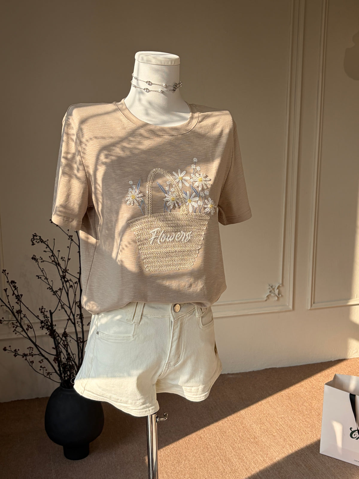 Maisie Basket Tee