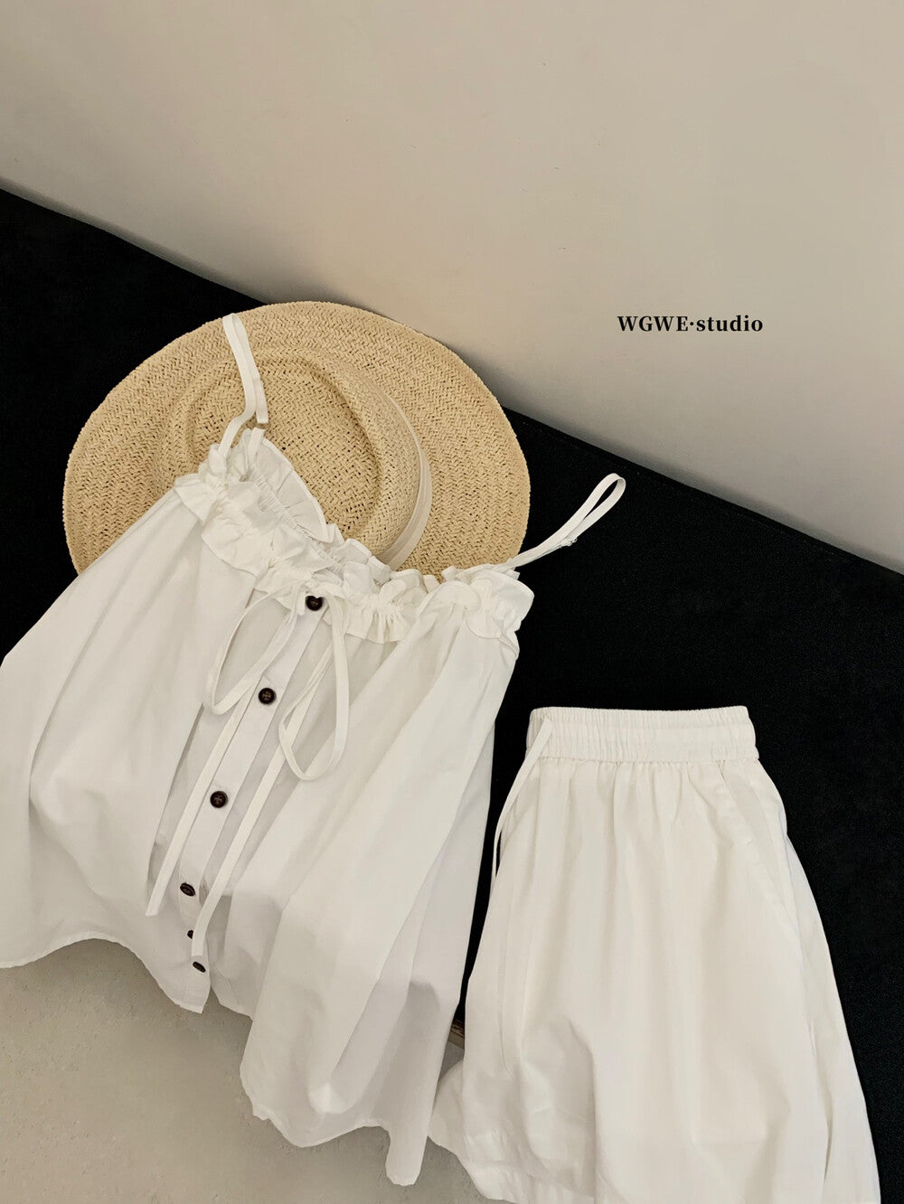Lousynn Set (Top+pants)