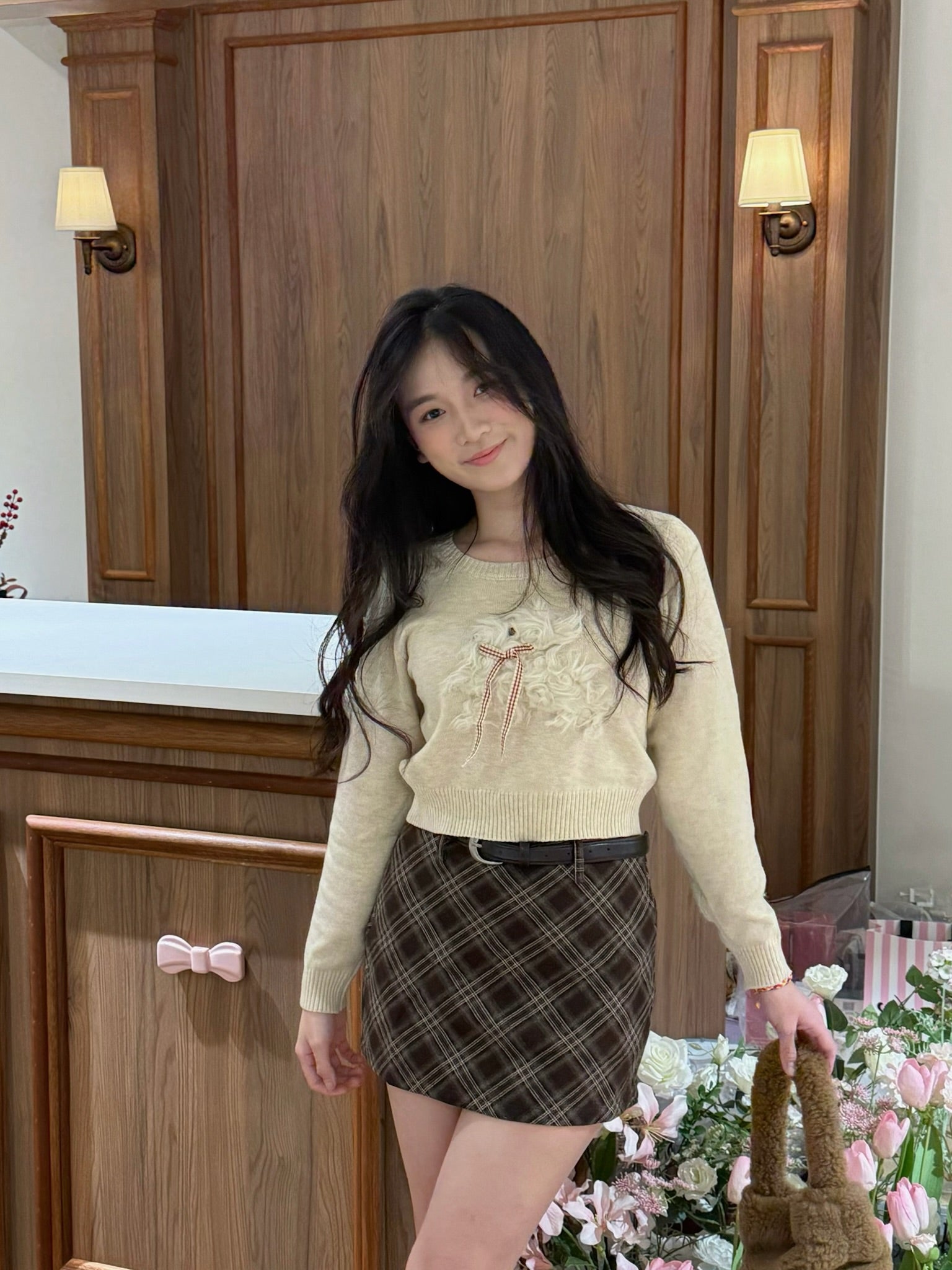 Knit Paws Top